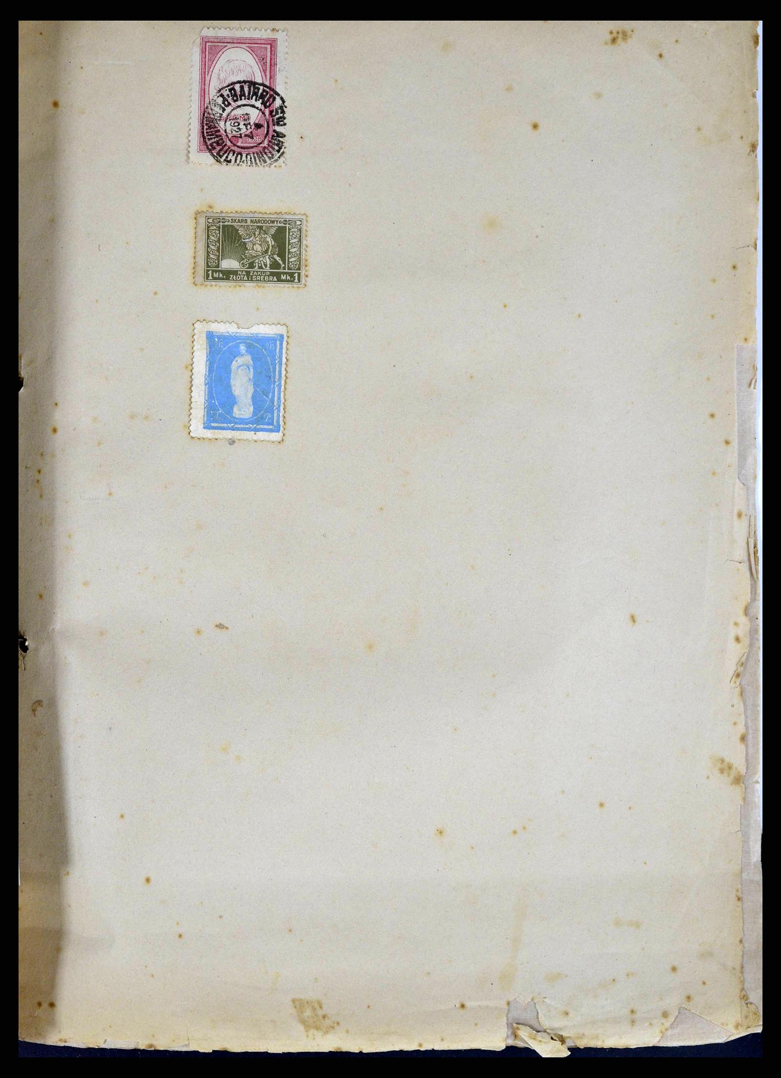 38898 0190 - Postzegelverzameling 38898 Wereld fiscaal en cinderella's 1870-1950.