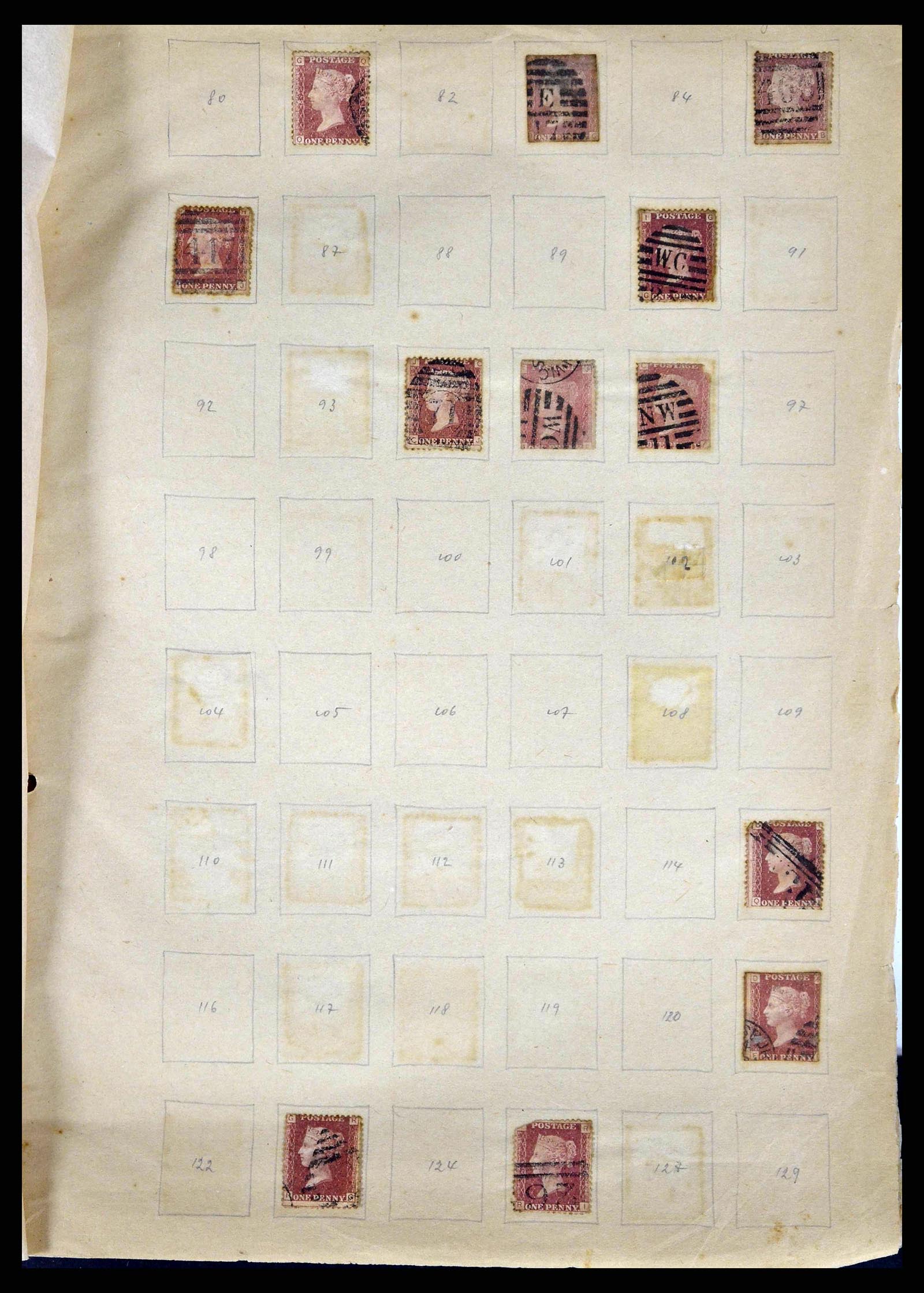 38898 0192 - Stamp collection 38898 World fiscal and cinderella's 1870-1950.