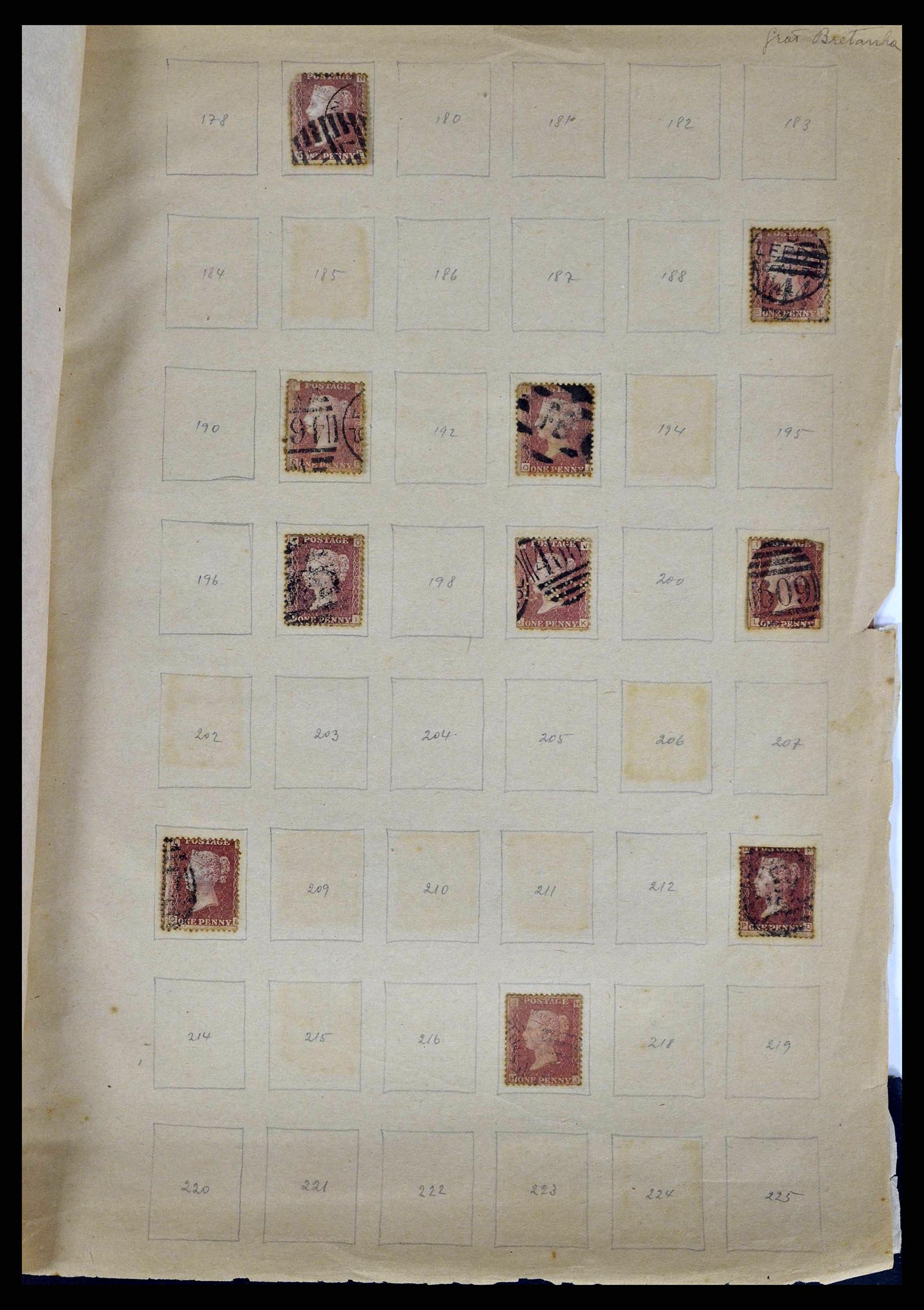 38898 0194 - Postzegelverzameling 38898 Wereld fiscaal en cinderella's 1870-1950.