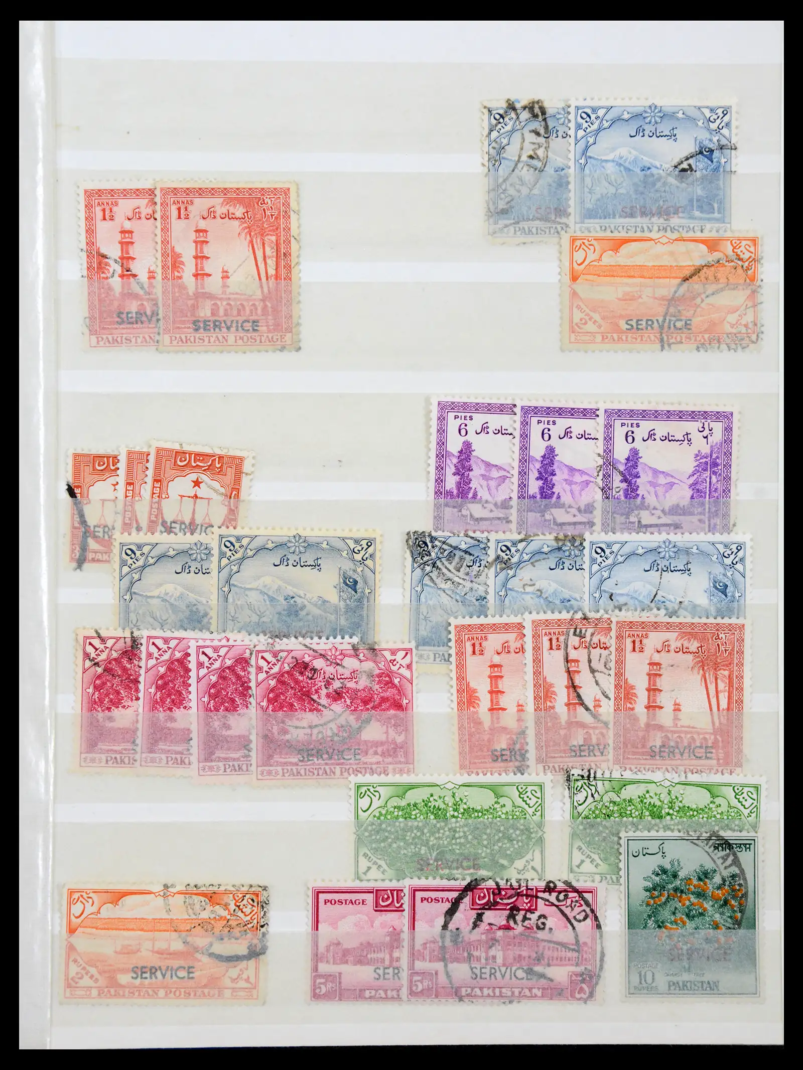 38903 0081 - Stamp collection 38903 Pakistan 1947-1994.