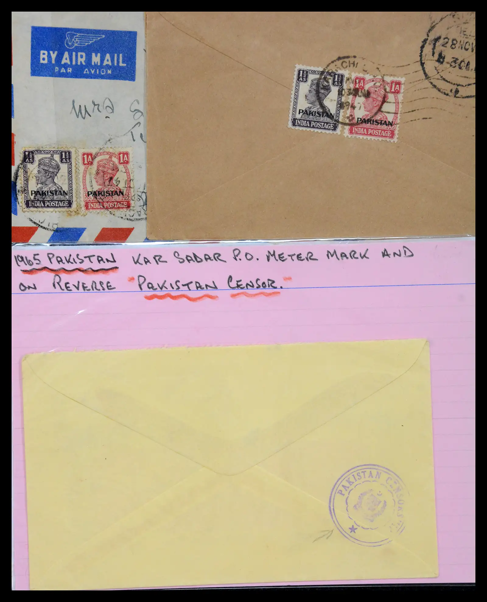 38903 0095 - Stamp collection 38903 Pakistan 1947-1994.