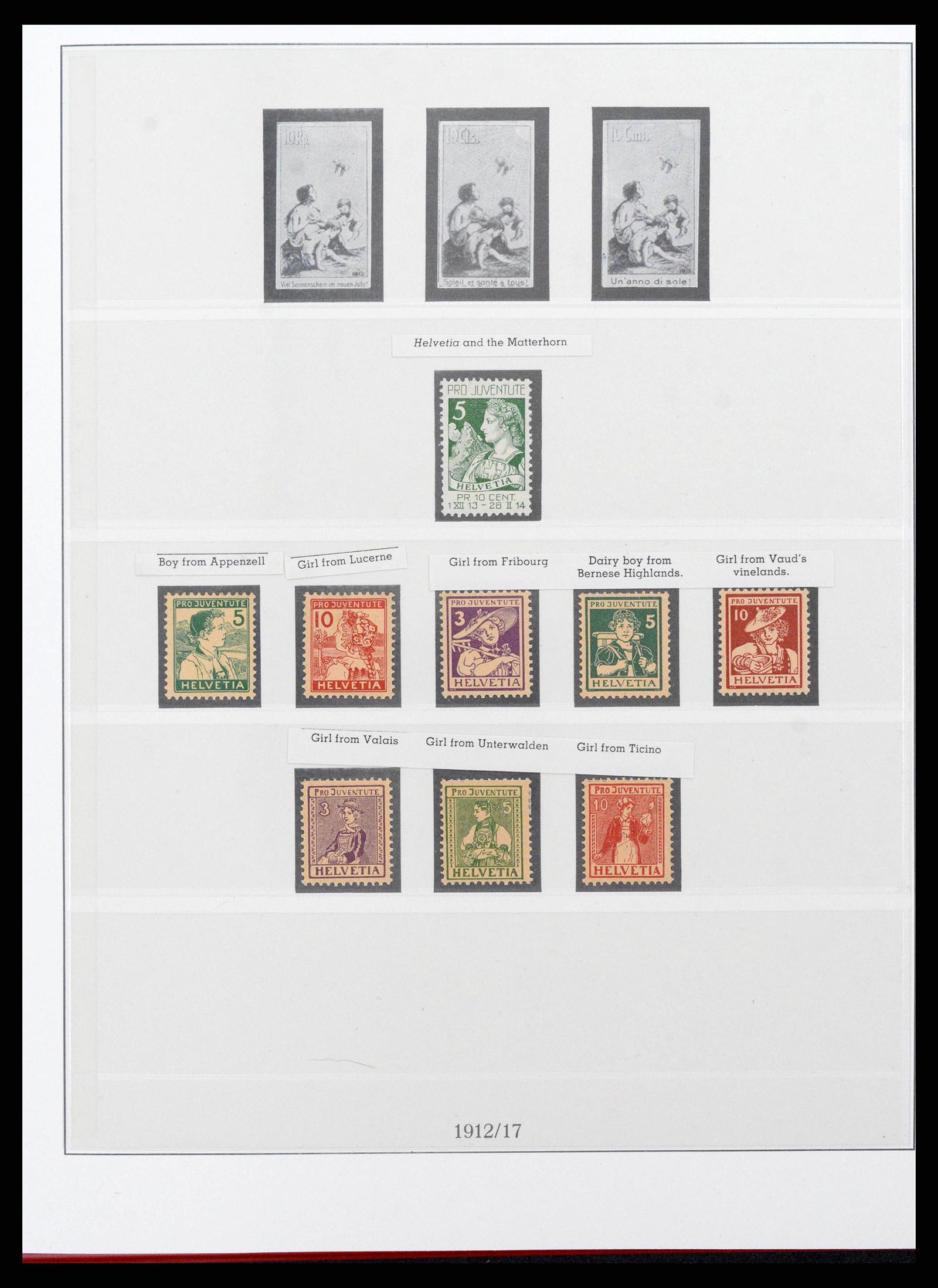38905 0016 - Postzegelverzameling 38905 Zwitserland 1850-1995.