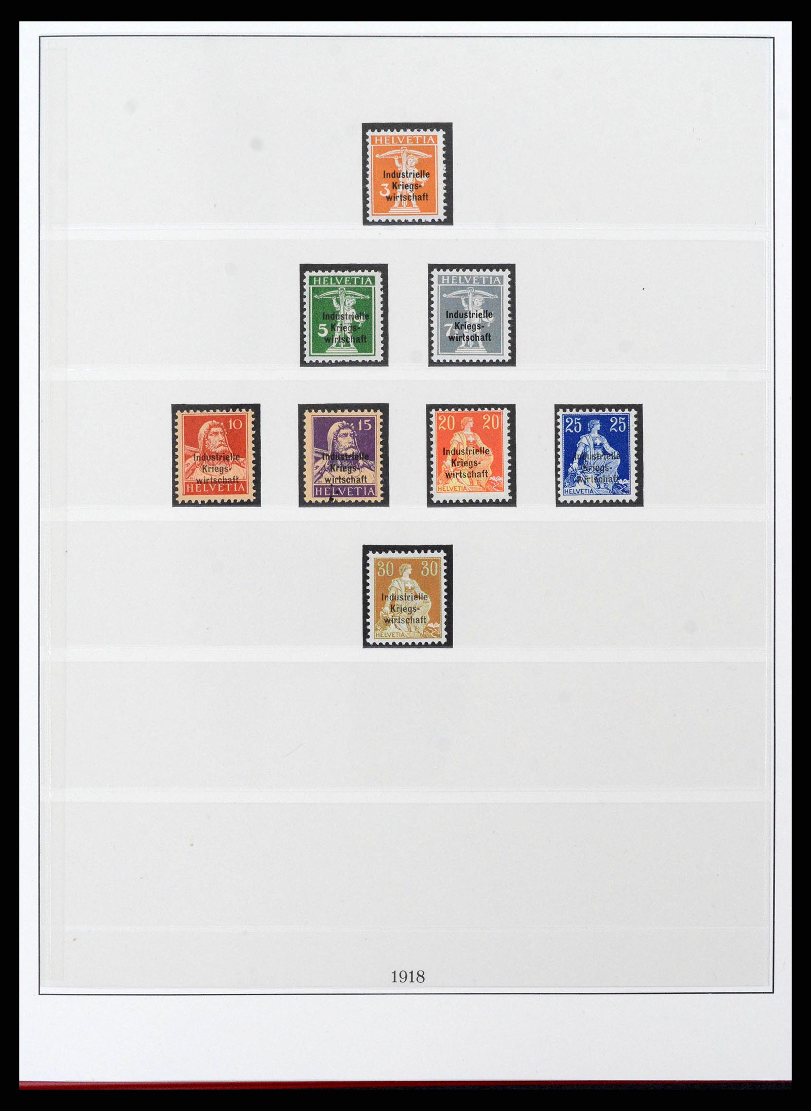 38905 0019 - Postzegelverzameling 38905 Zwitserland 1850-1995.