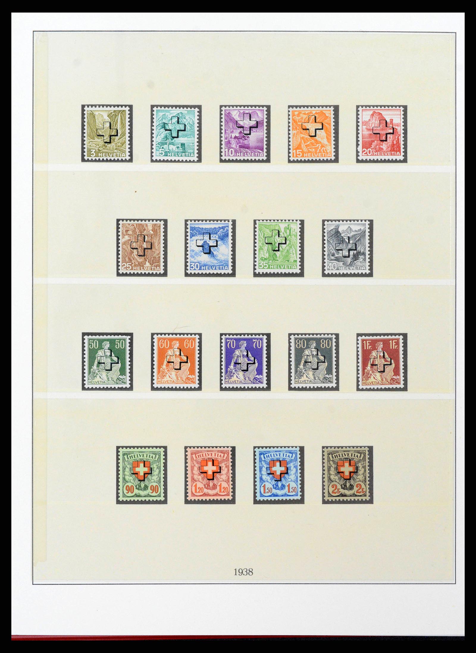 38905 0037 - Stamp collection 38905 Switzerland 1850-1995.