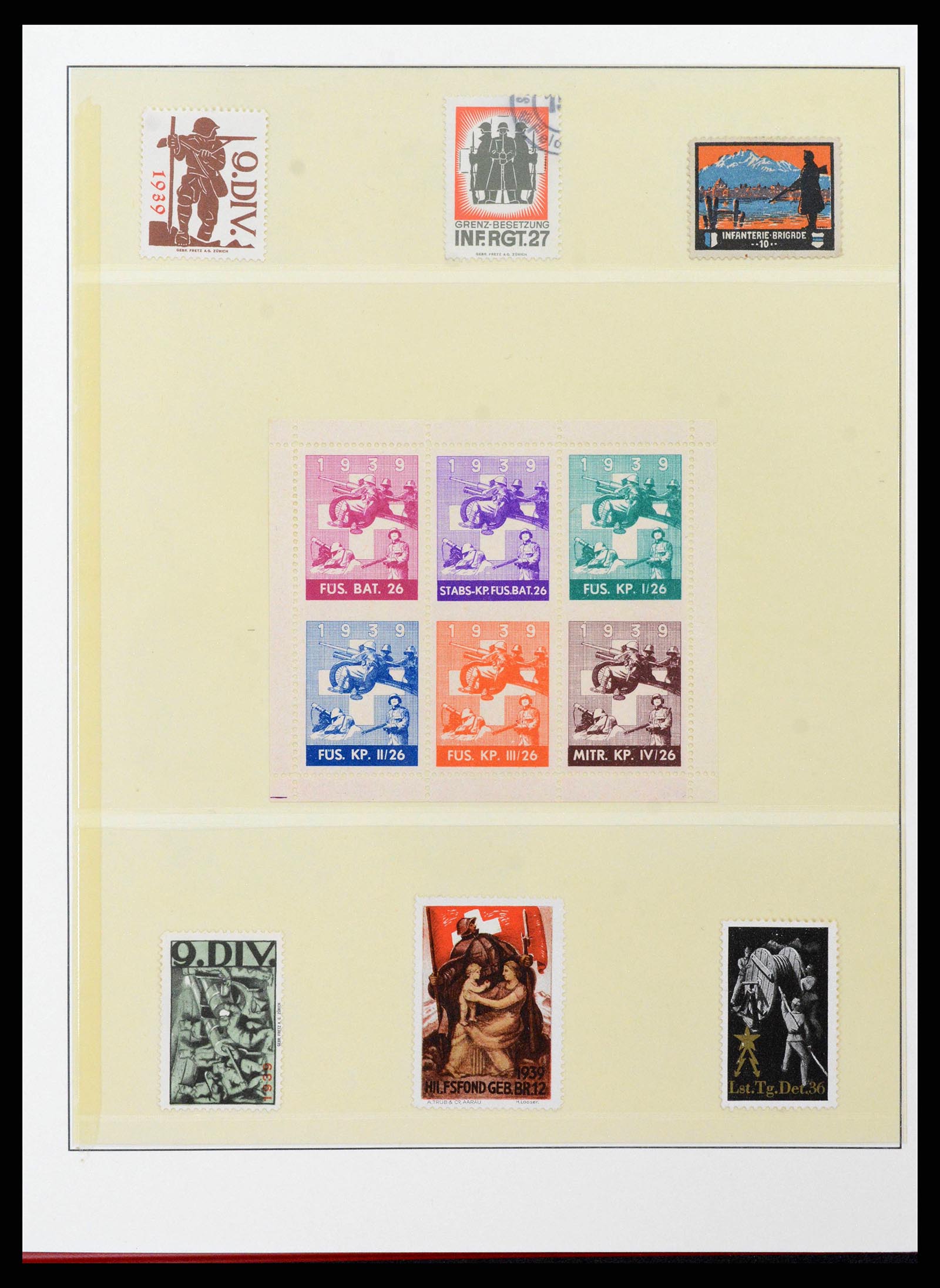 38905 0041 - Stamp collection 38905 Switzerland 1850-1995.