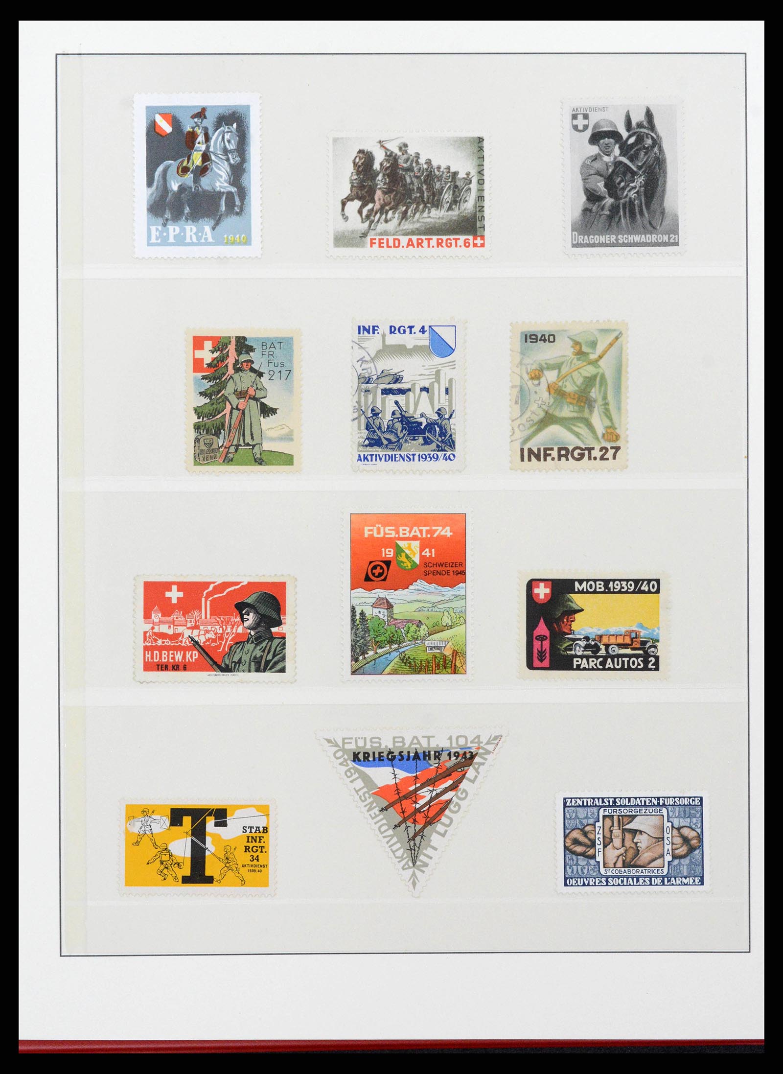 38905 0043 - Stamp collection 38905 Switzerland 1850-1995.