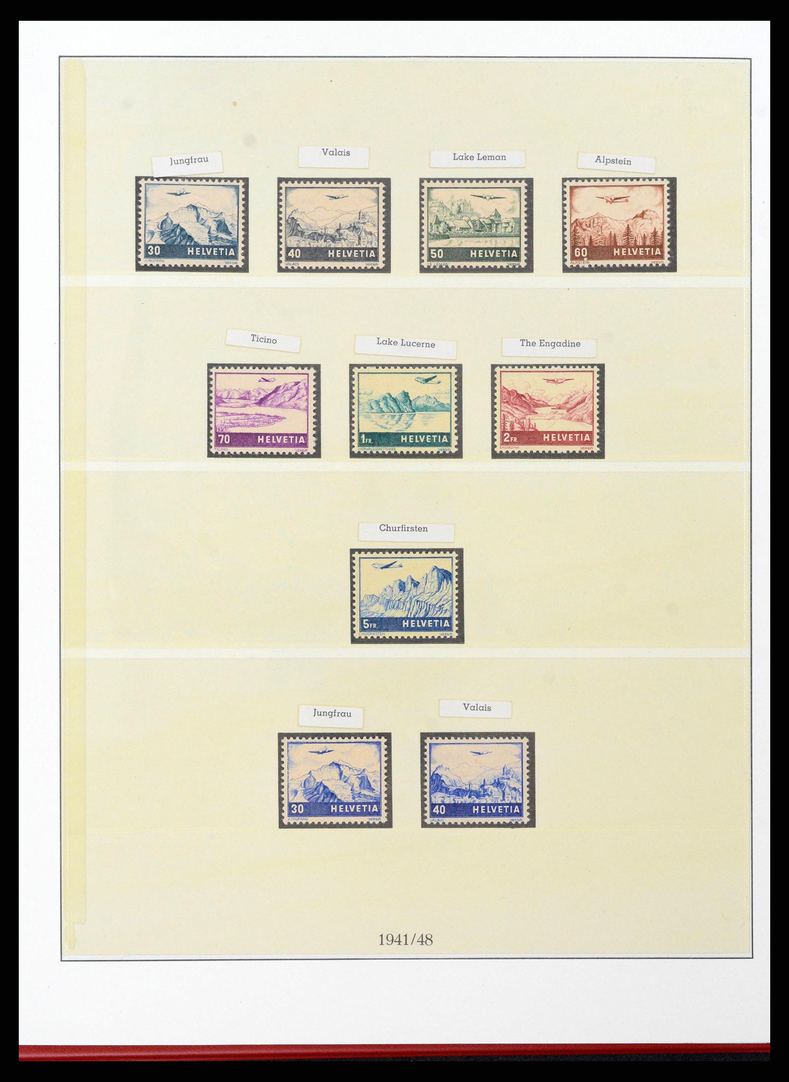 38905 0051 - Stamp collection 38905 Switzerland 1850-1995.