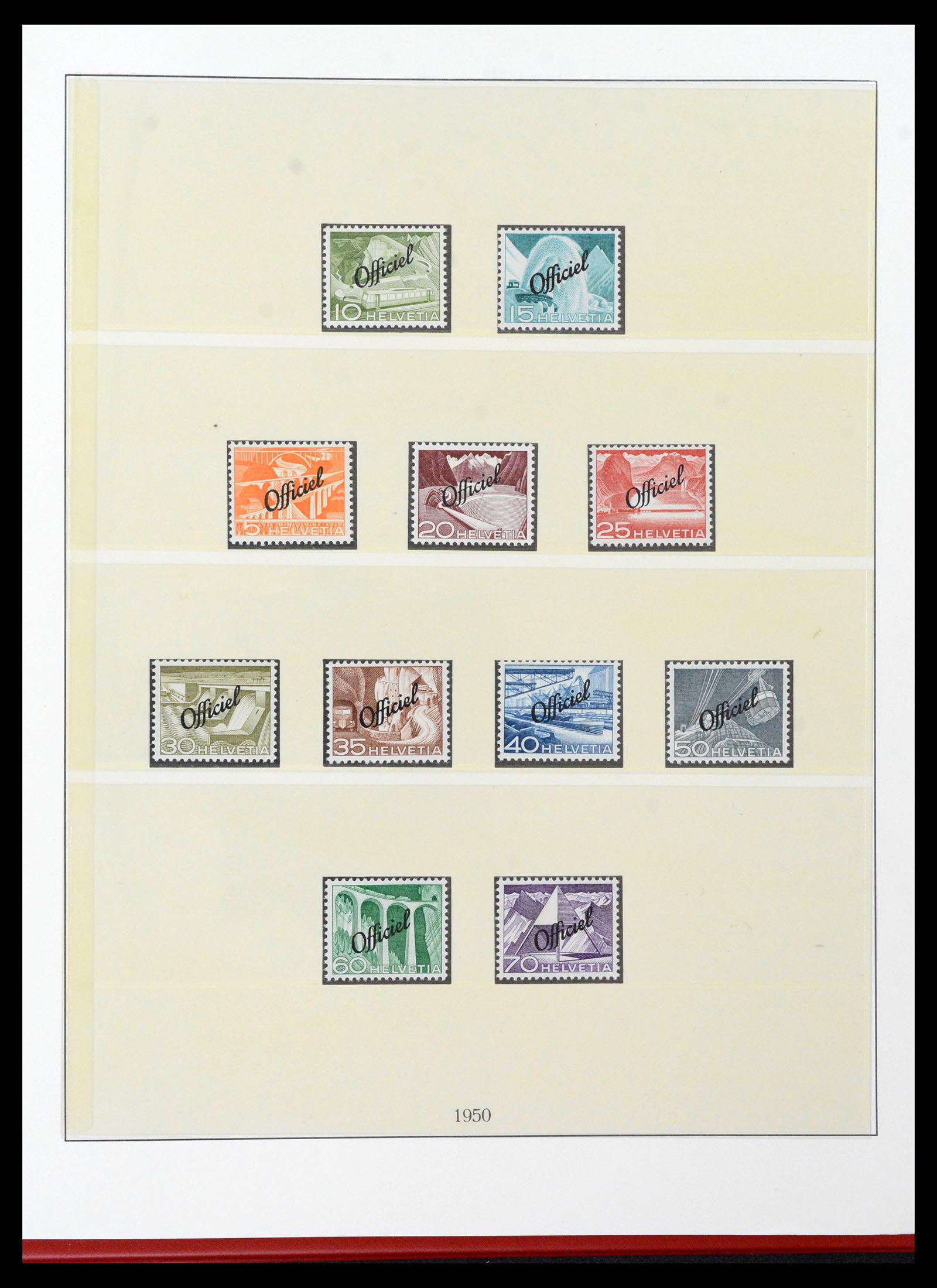 38905 0065 - Stamp collection 38905 Switzerland 1850-1995.