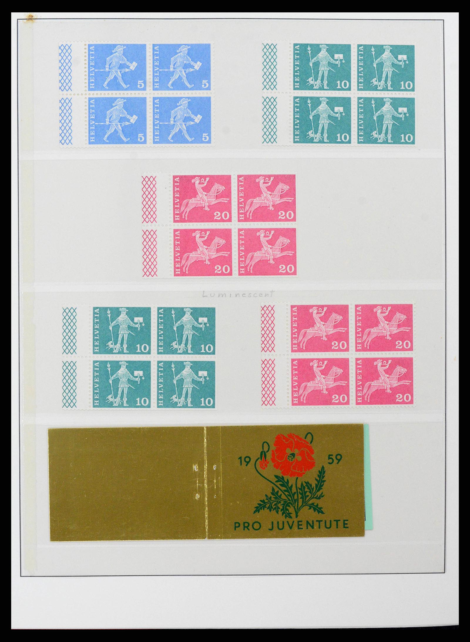 38905 0083 - Stamp collection 38905 Switzerland 1850-1995.