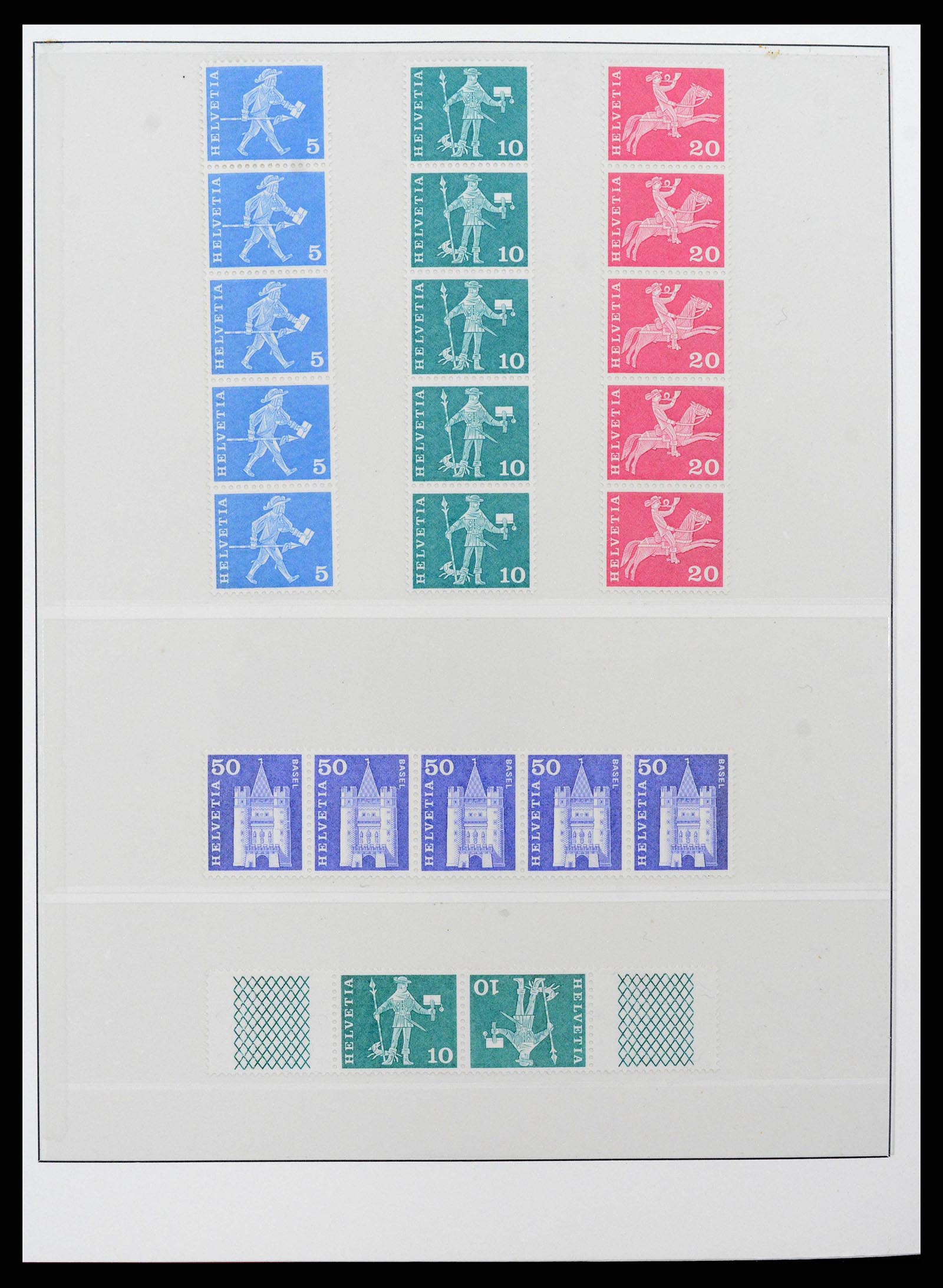 38905 0084 - Stamp collection 38905 Switzerland 1850-1995.
