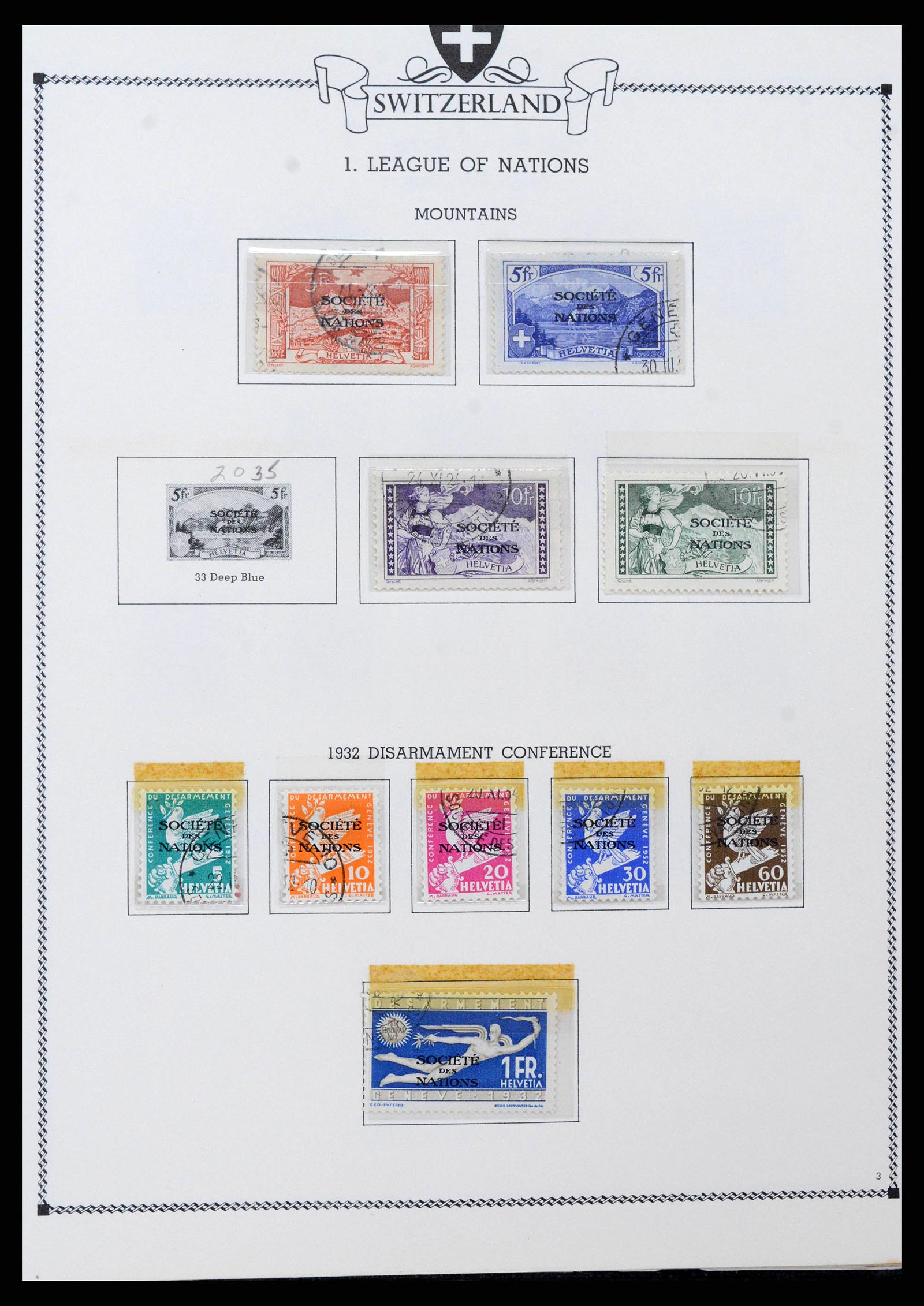 38905 0186 - Stamp collection 38905 Switzerland 1850-1995.