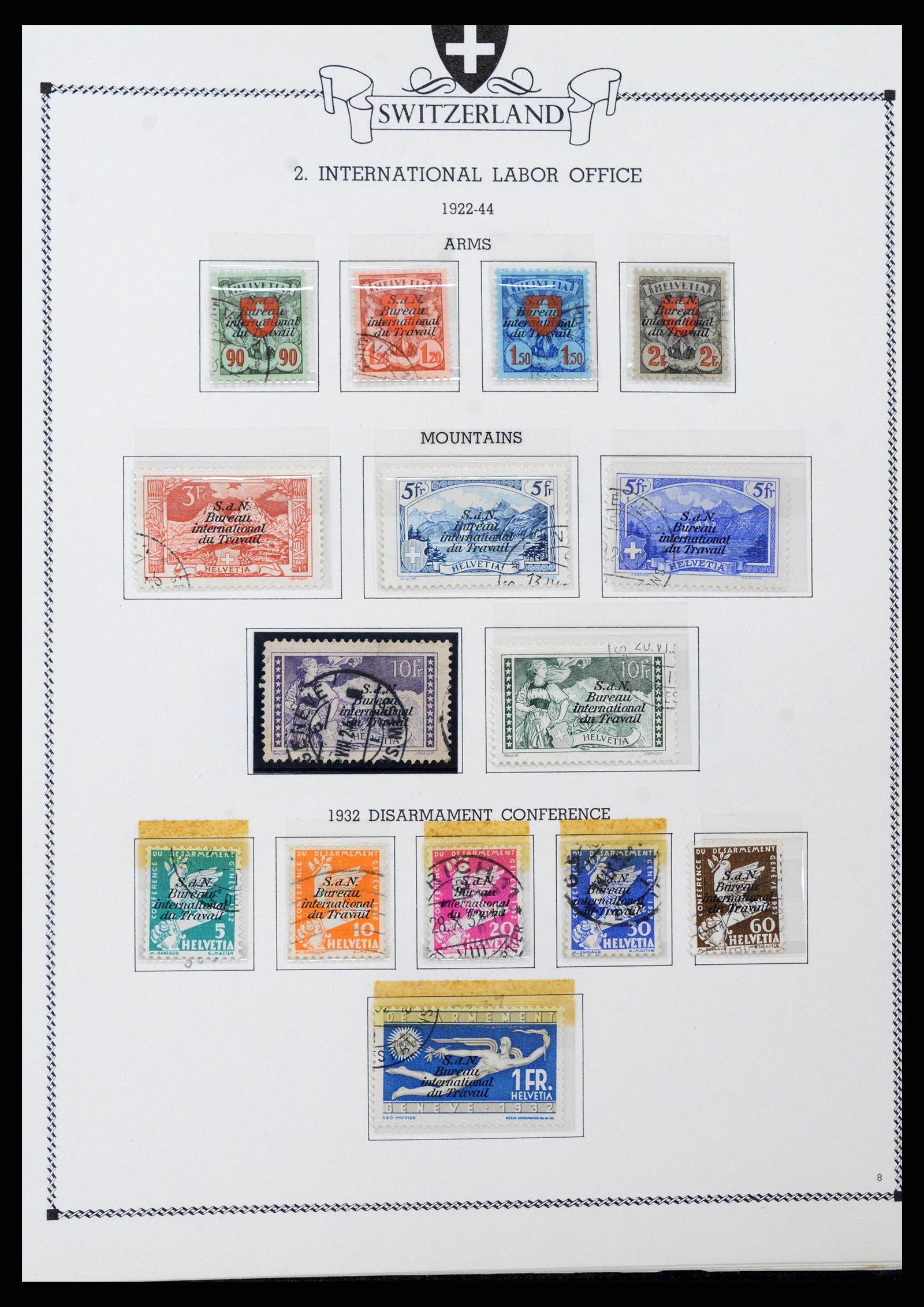 38905 0192 - Stamp collection 38905 Switzerland 1850-1995.