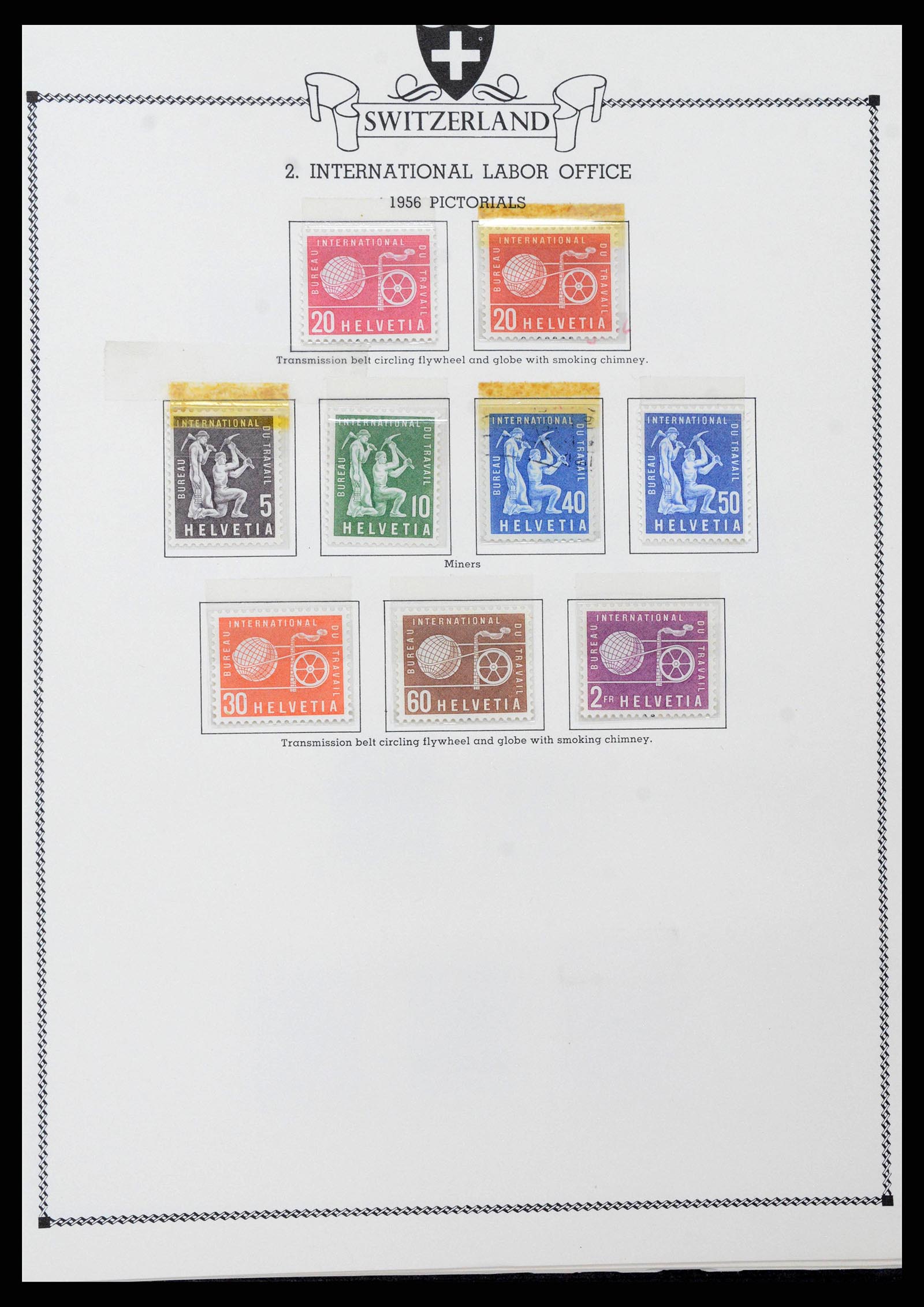 38905 0197 - Stamp collection 38905 Switzerland 1850-1995.