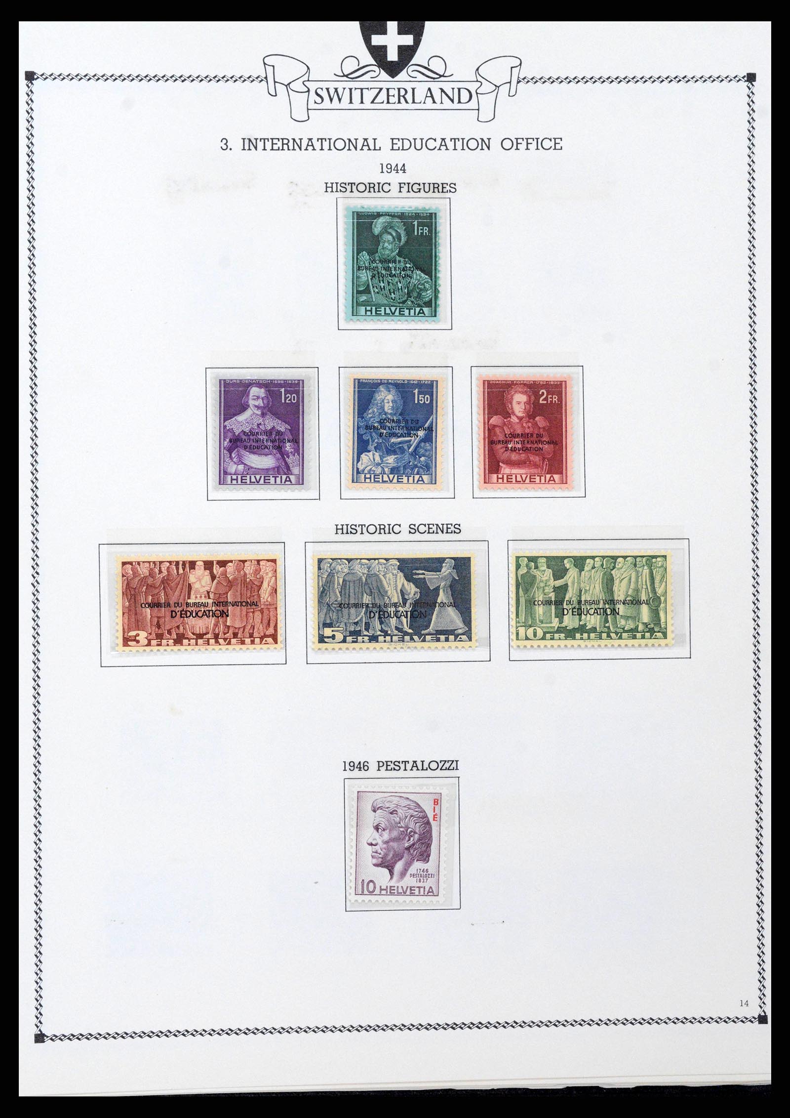 38905 0199 - Stamp collection 38905 Switzerland 1850-1995.