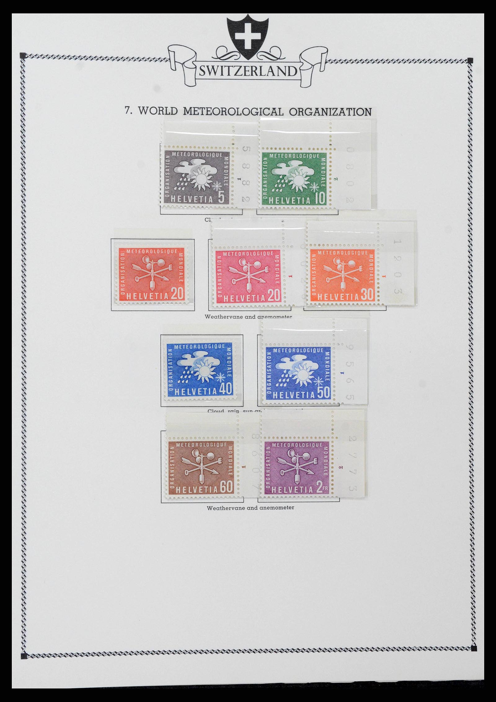 38905 0209 - Stamp collection 38905 Switzerland 1850-1995.