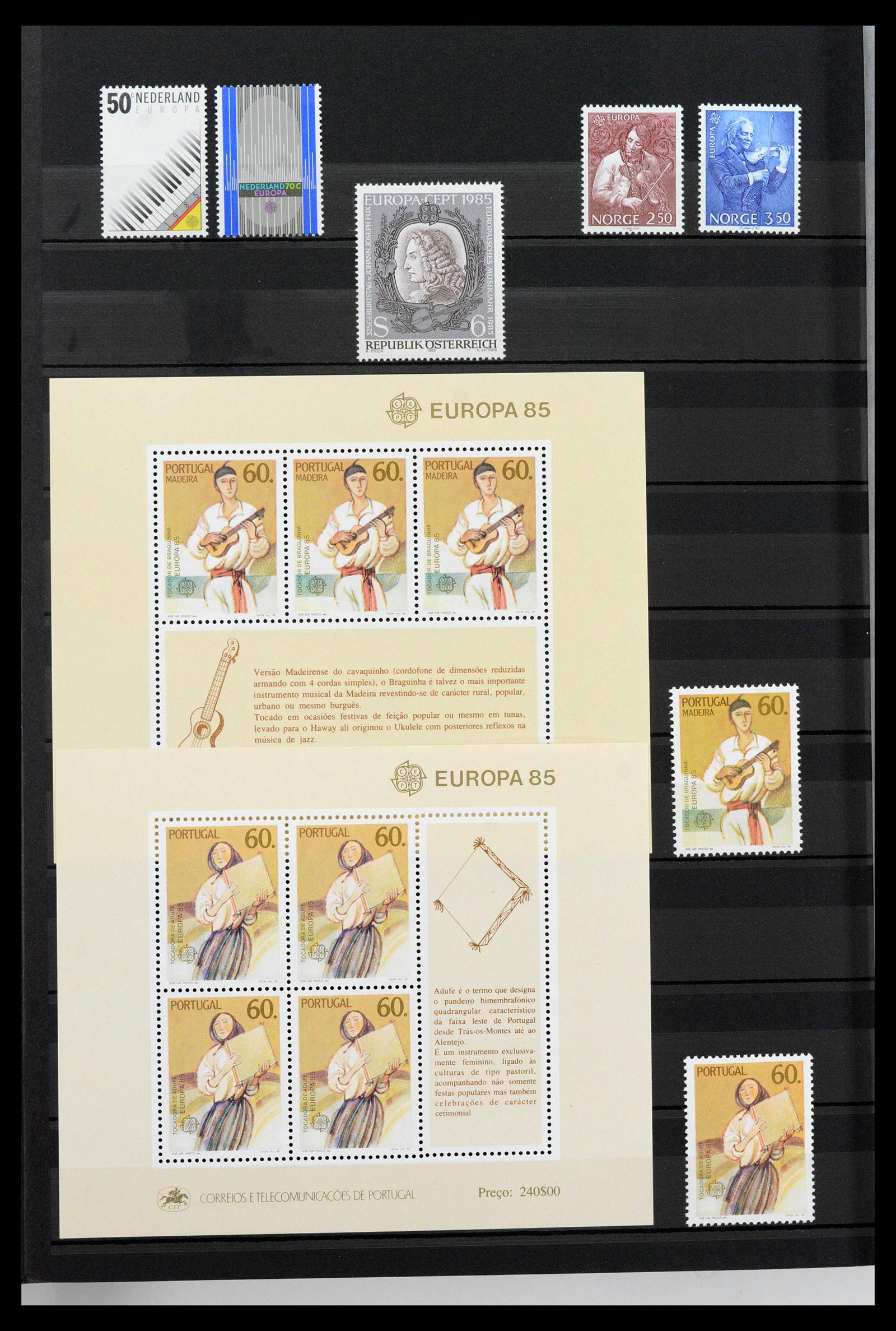 38906 0002 - Postzegelverzameling 38906 Europa CEPT 1963-2014.