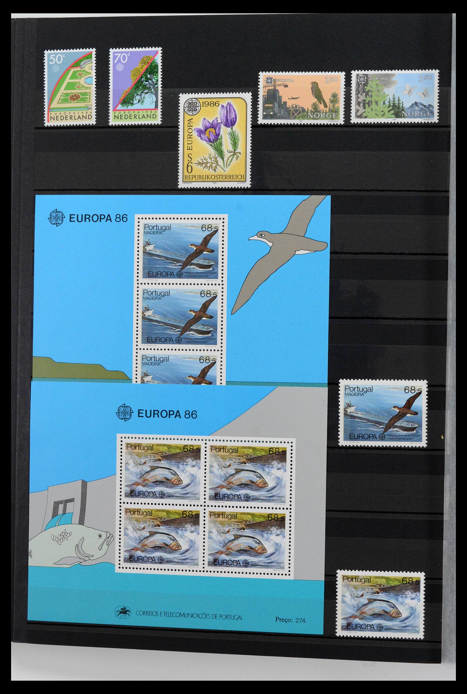 38906 0008 - Postzegelverzameling 38906 Europa CEPT 1963-2014.