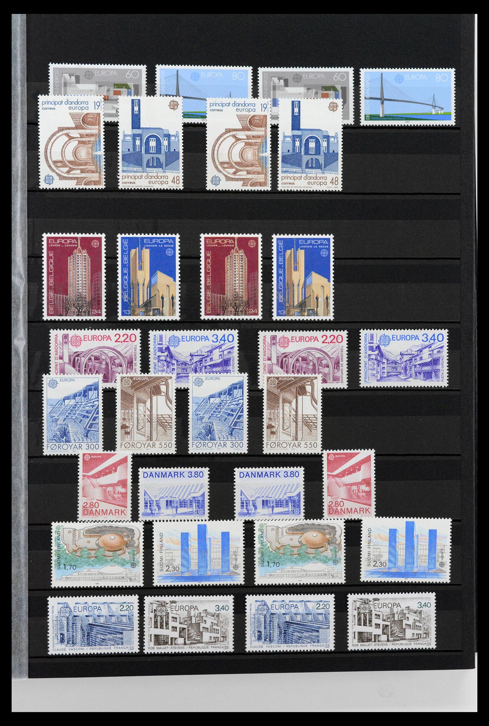 38906 0011 - Postzegelverzameling 38906 Europa CEPT 1963-2014.