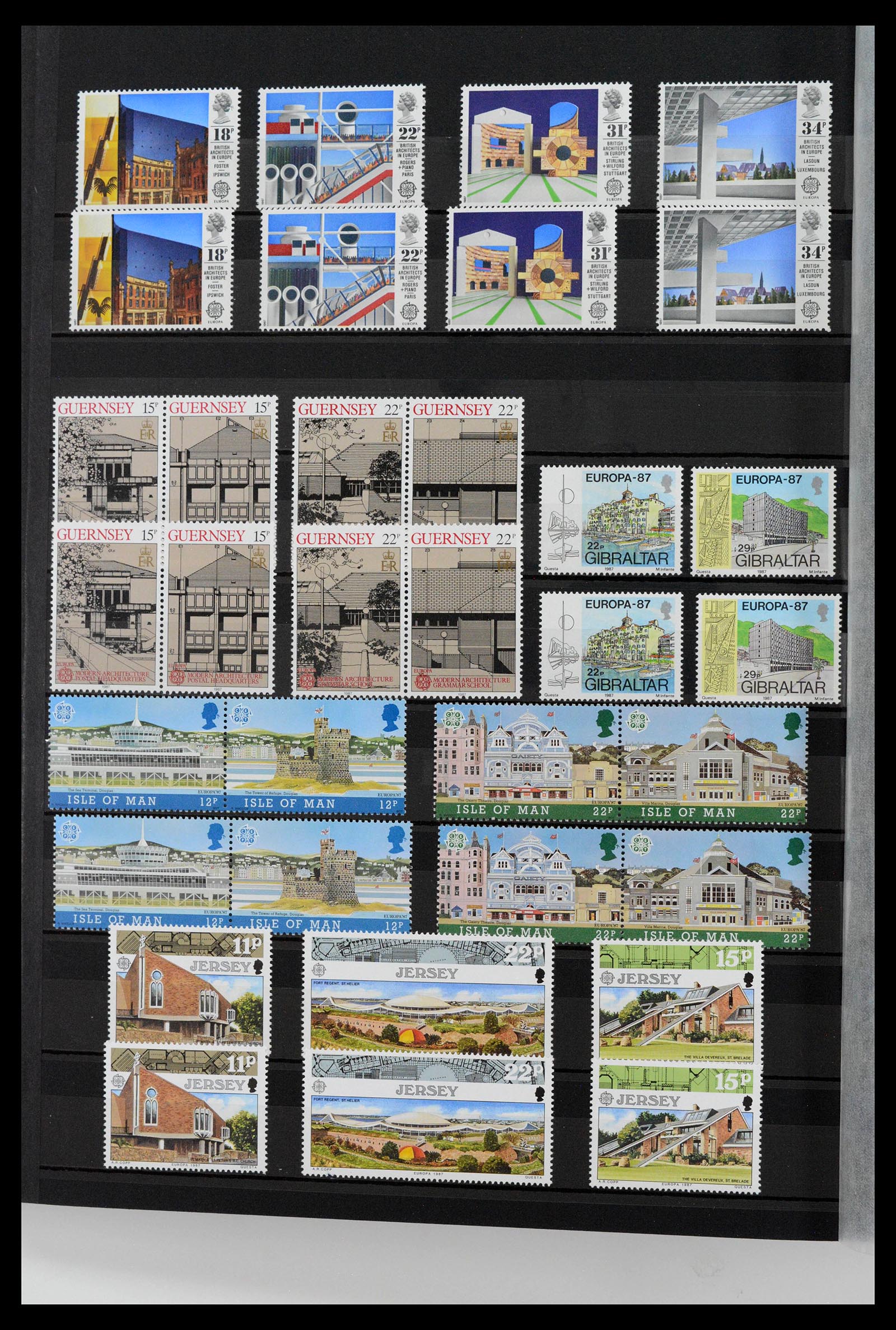 38906 0012 - Postzegelverzameling 38906 Europa CEPT 1963-2014.