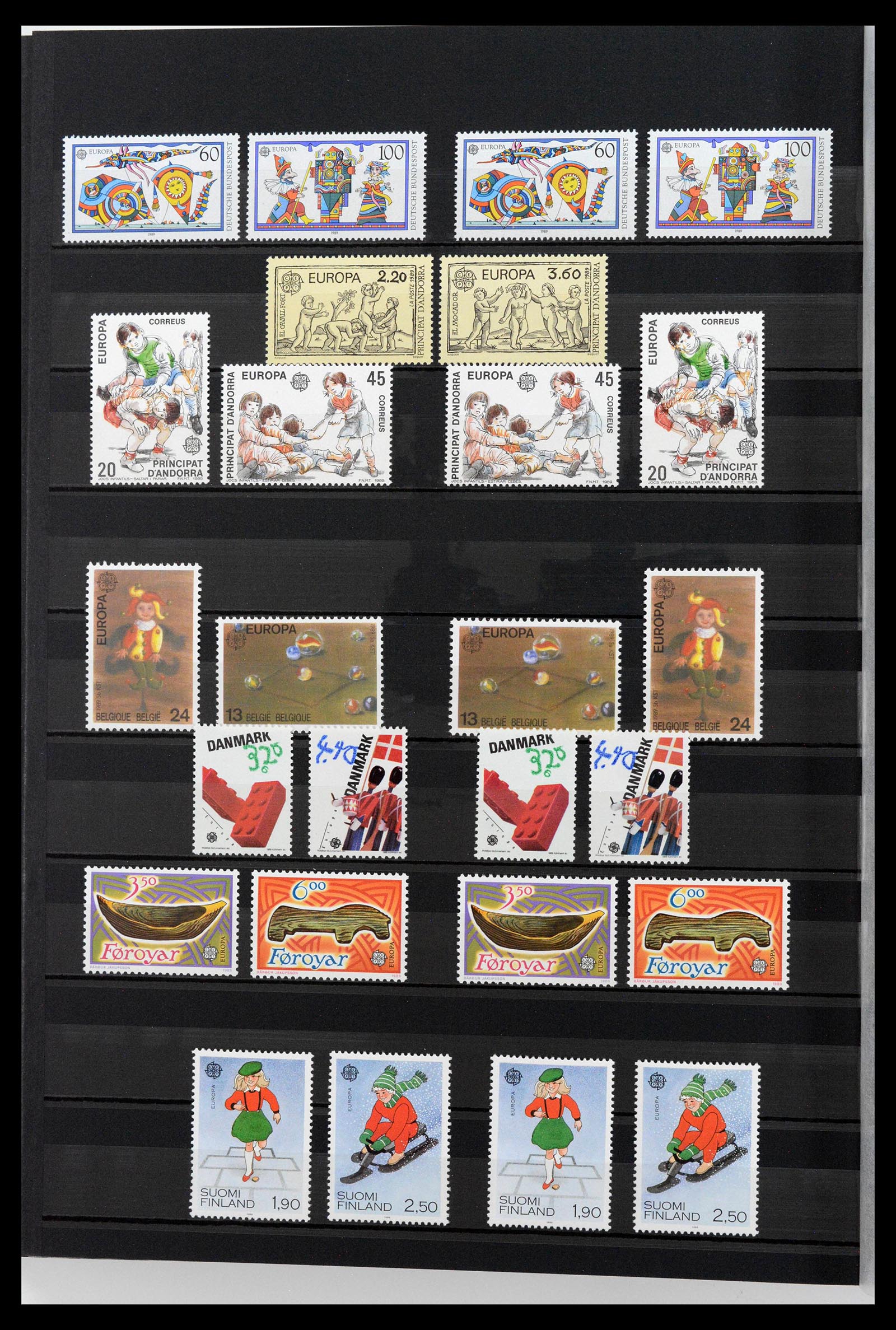 38906 0030 - Postzegelverzameling 38906 Europa CEPT 1963-2014.