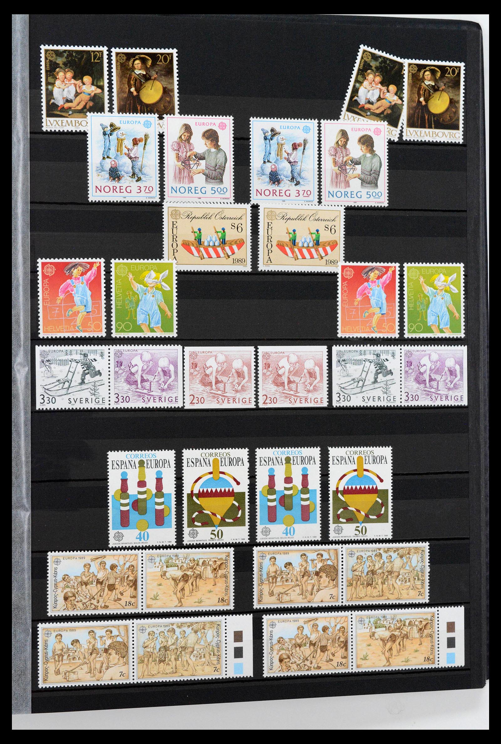 38906 0035 - Postzegelverzameling 38906 Europa CEPT 1963-2014.