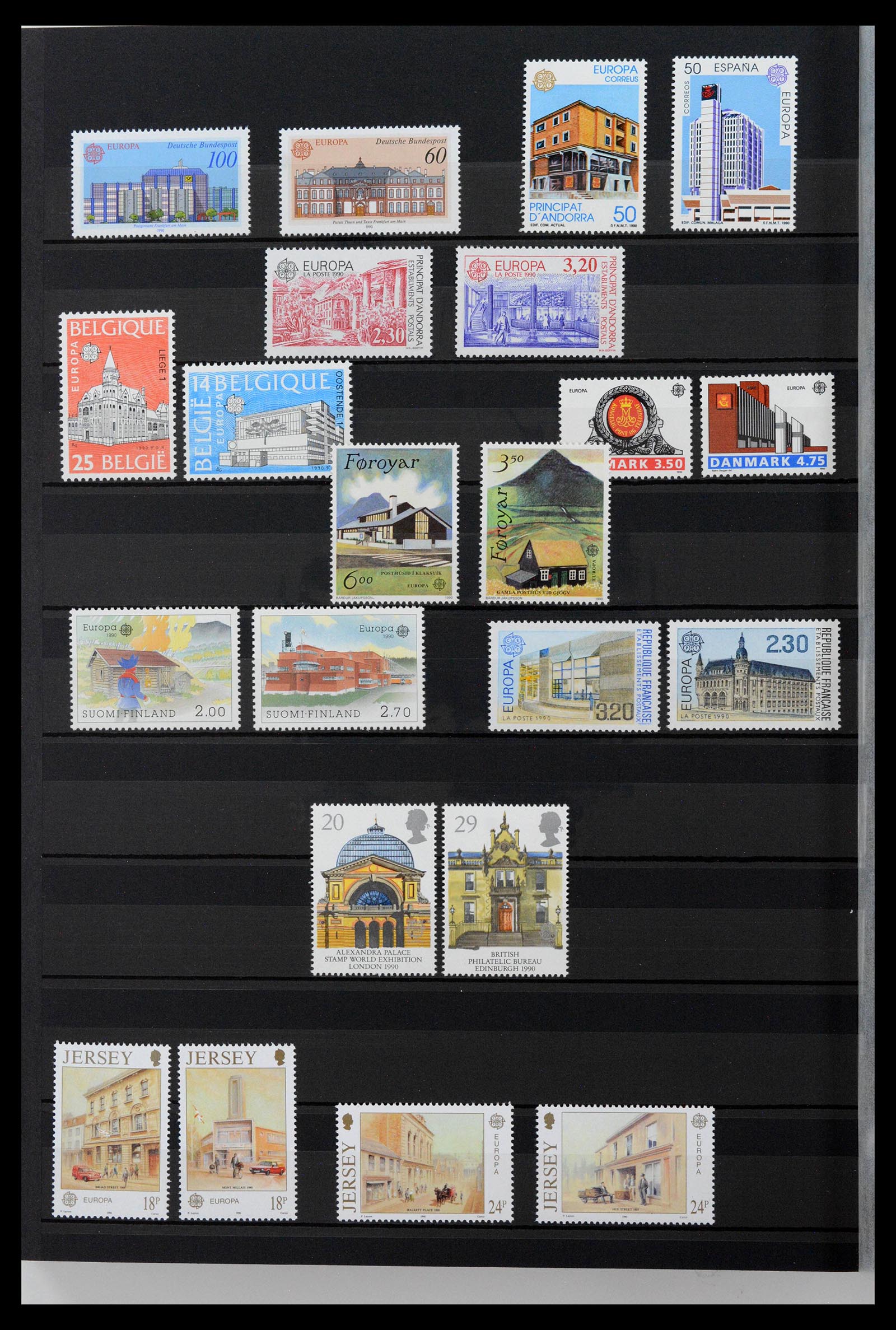 38906 0040 - Postzegelverzameling 38906 Europa CEPT 1963-2014.
