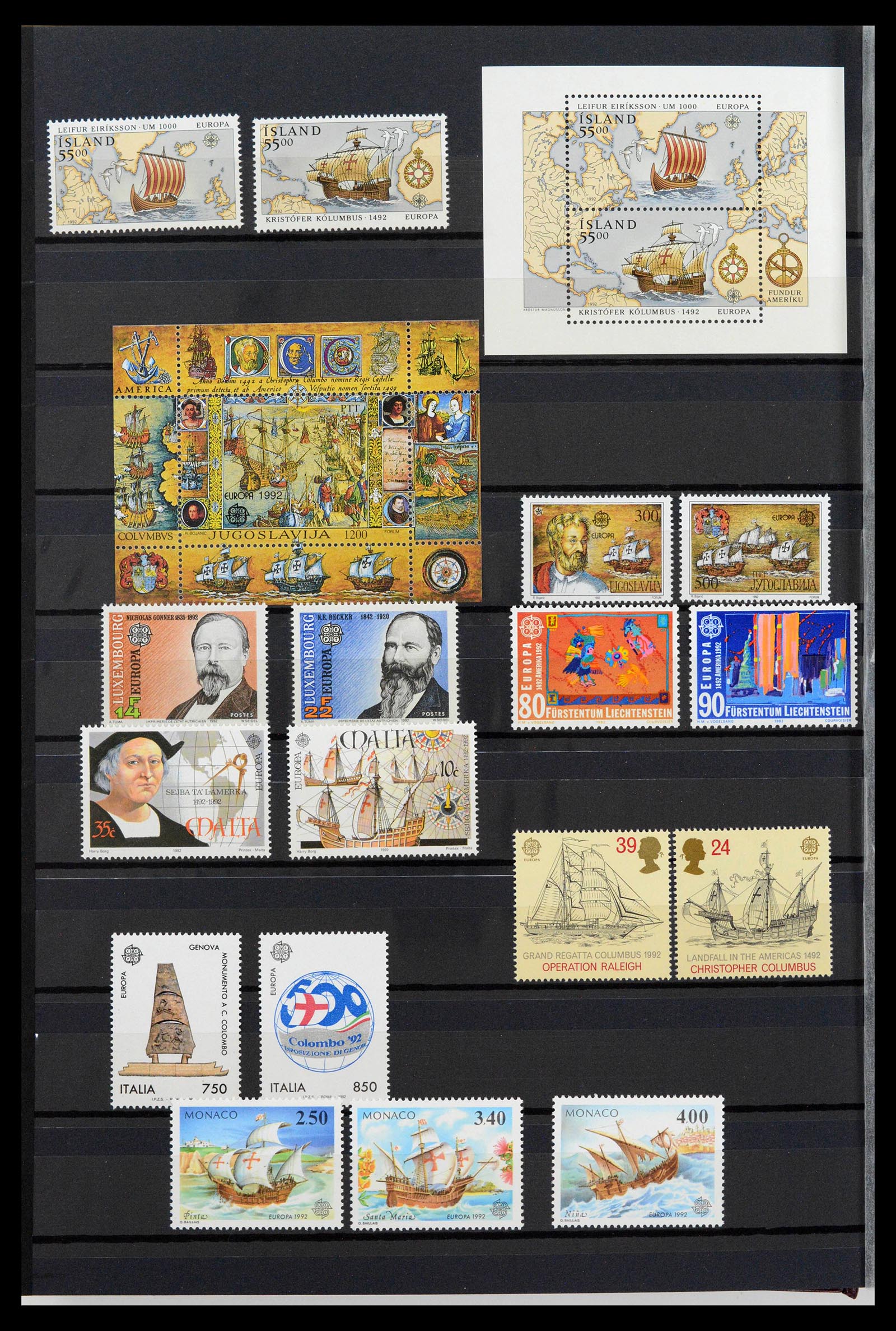 38906 0056 - Stamp collection 38906 Europa CEPT 1963-2014.