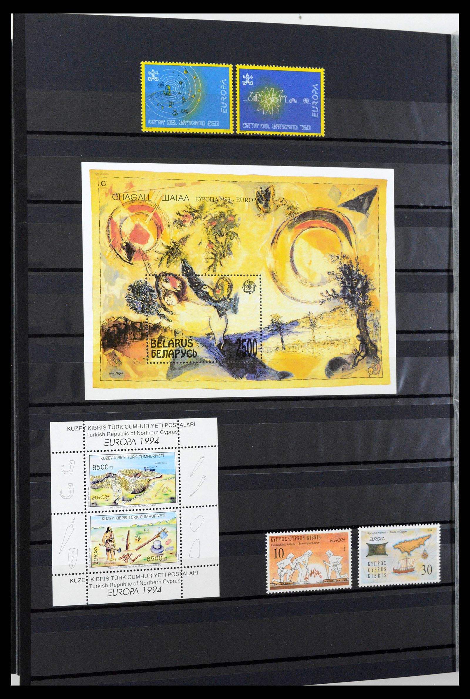 38906 0080 - Postzegelverzameling 38906 Europa CEPT 1963-2014.