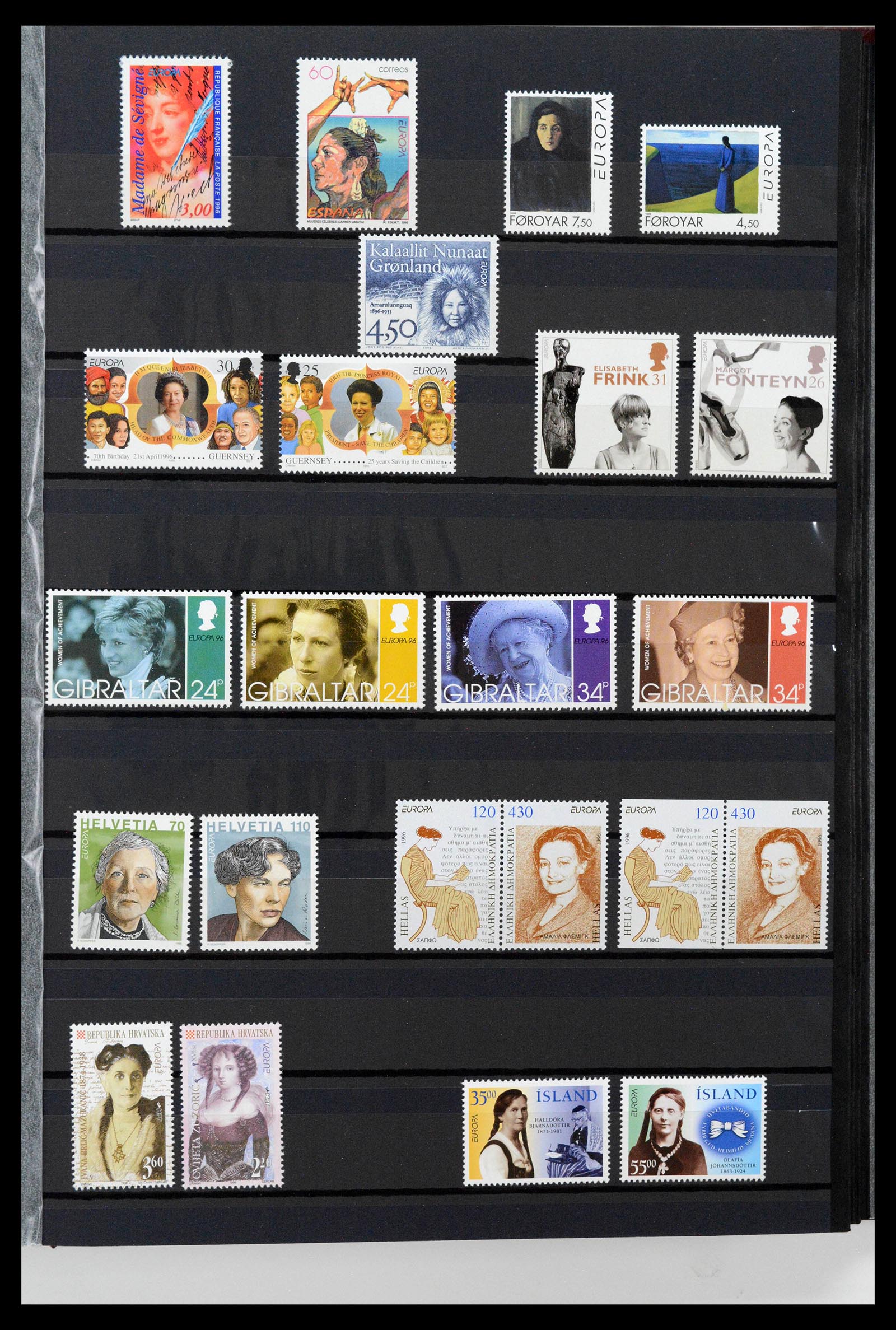 38906 0087 - Postzegelverzameling 38906 Europa CEPT 1963-2014.