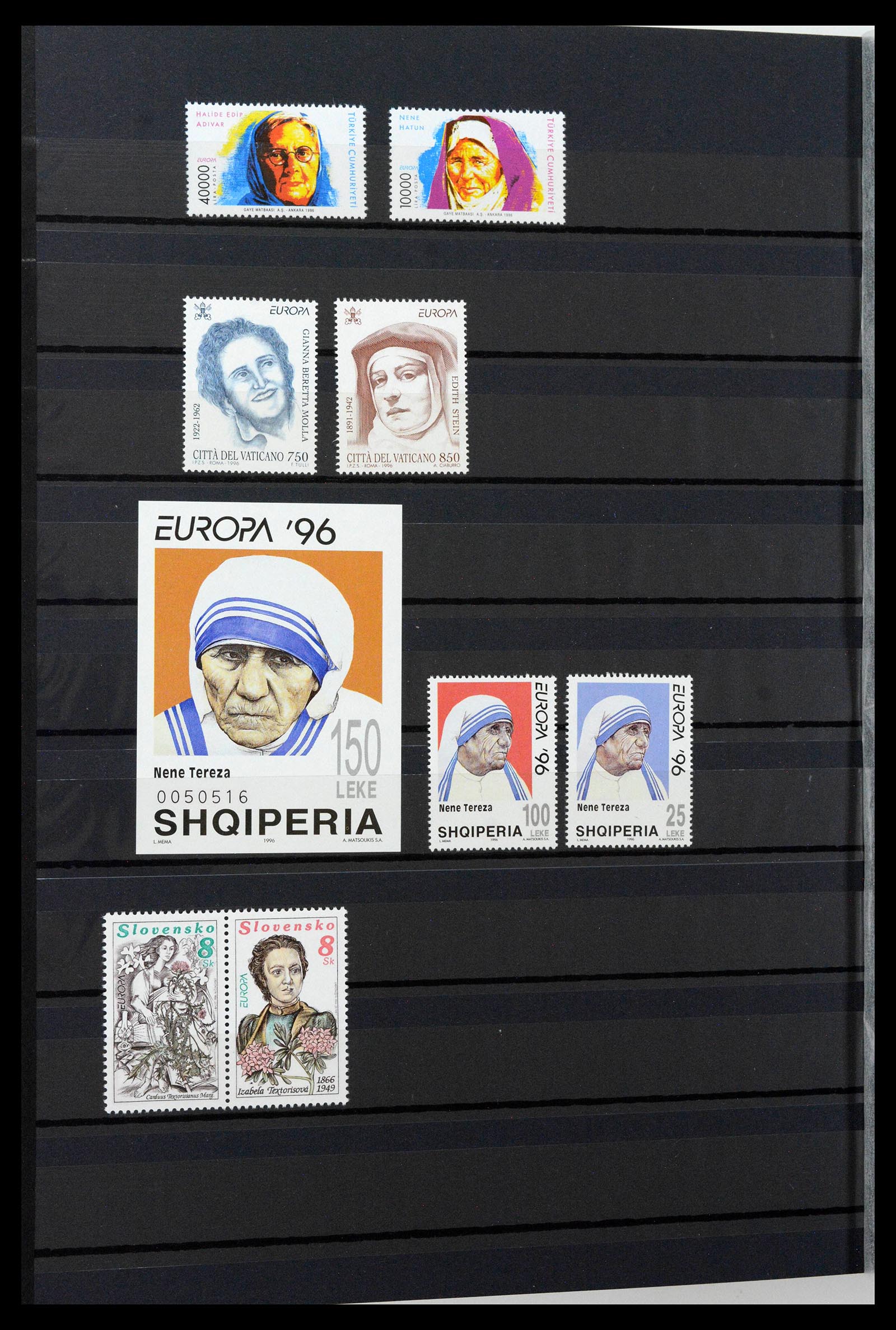 38906 0092 - Postzegelverzameling 38906 Europa CEPT 1963-2014.