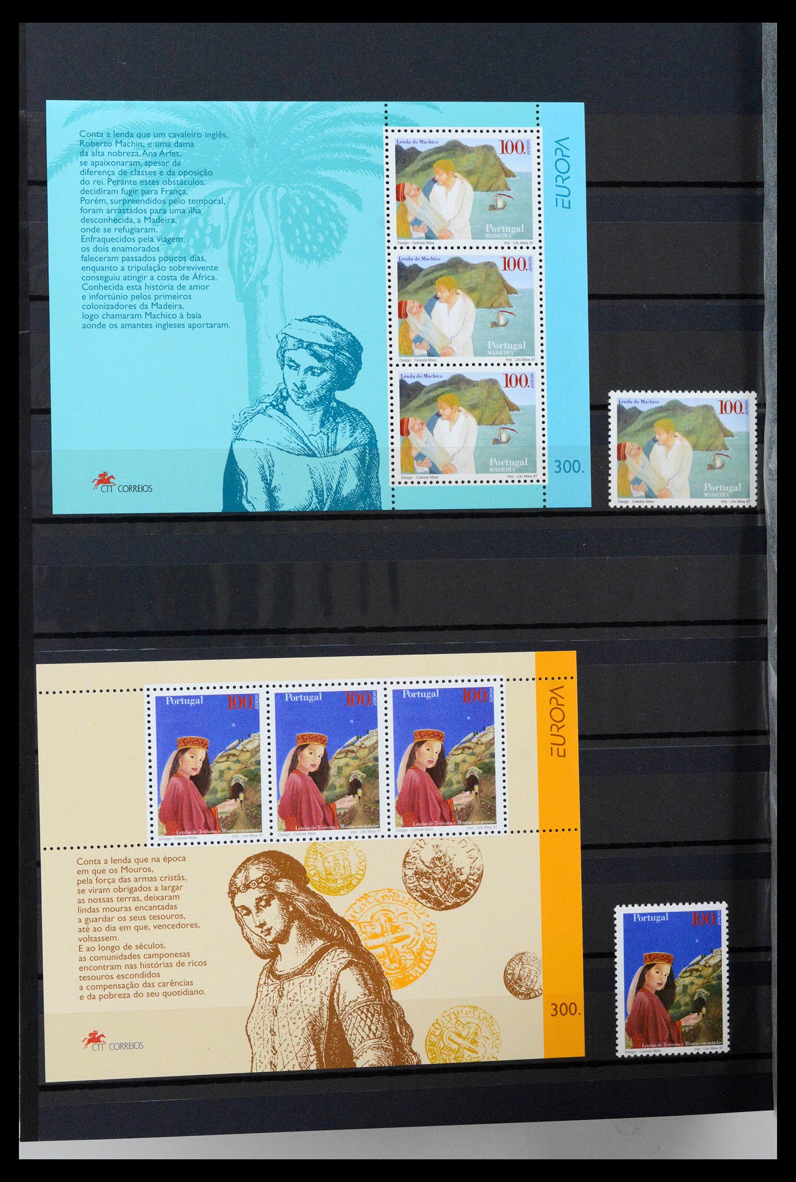38906 0096 - Postzegelverzameling 38906 Europa CEPT 1963-2014.