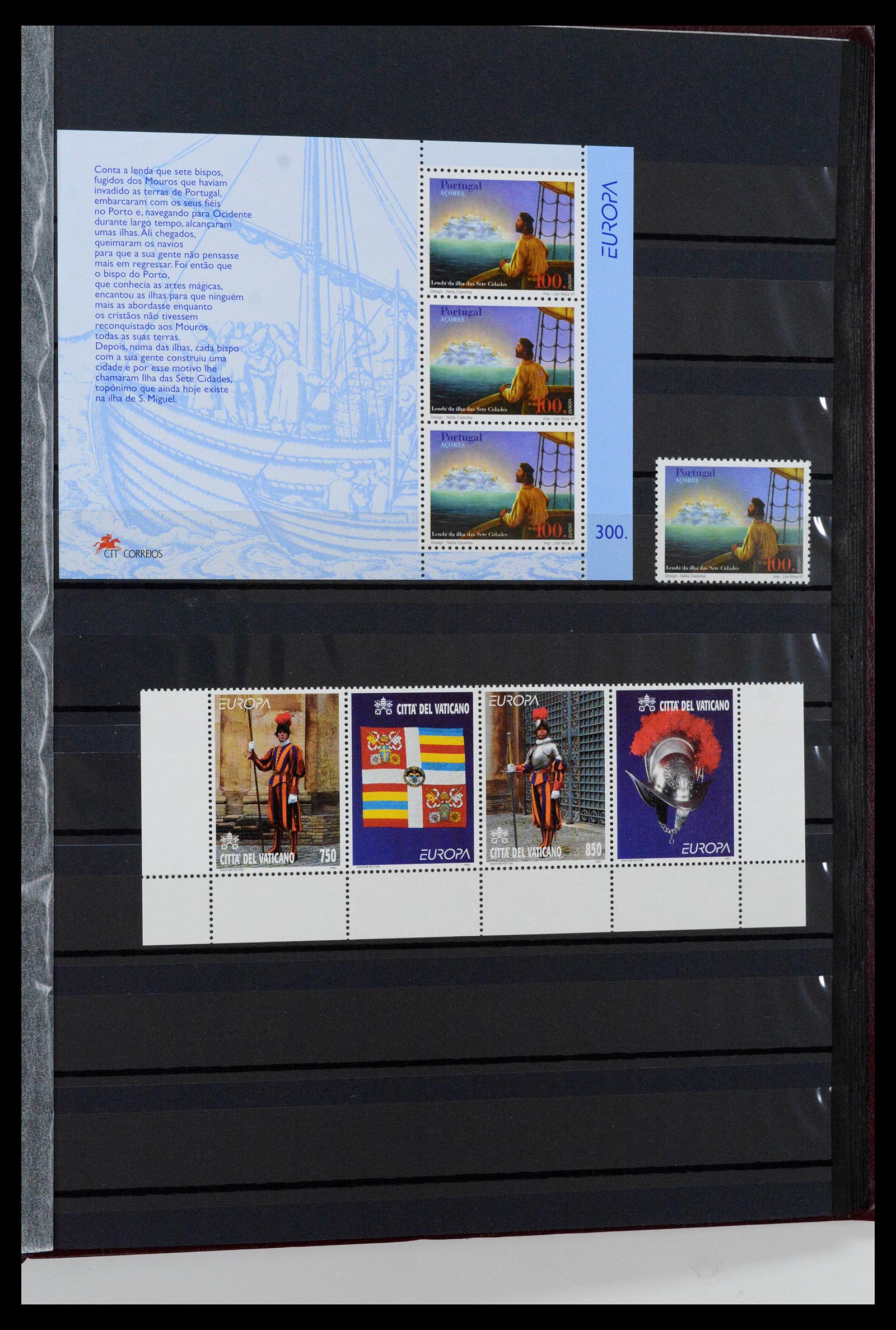 38906 0097 - Postzegelverzameling 38906 Europa CEPT 1963-2014.