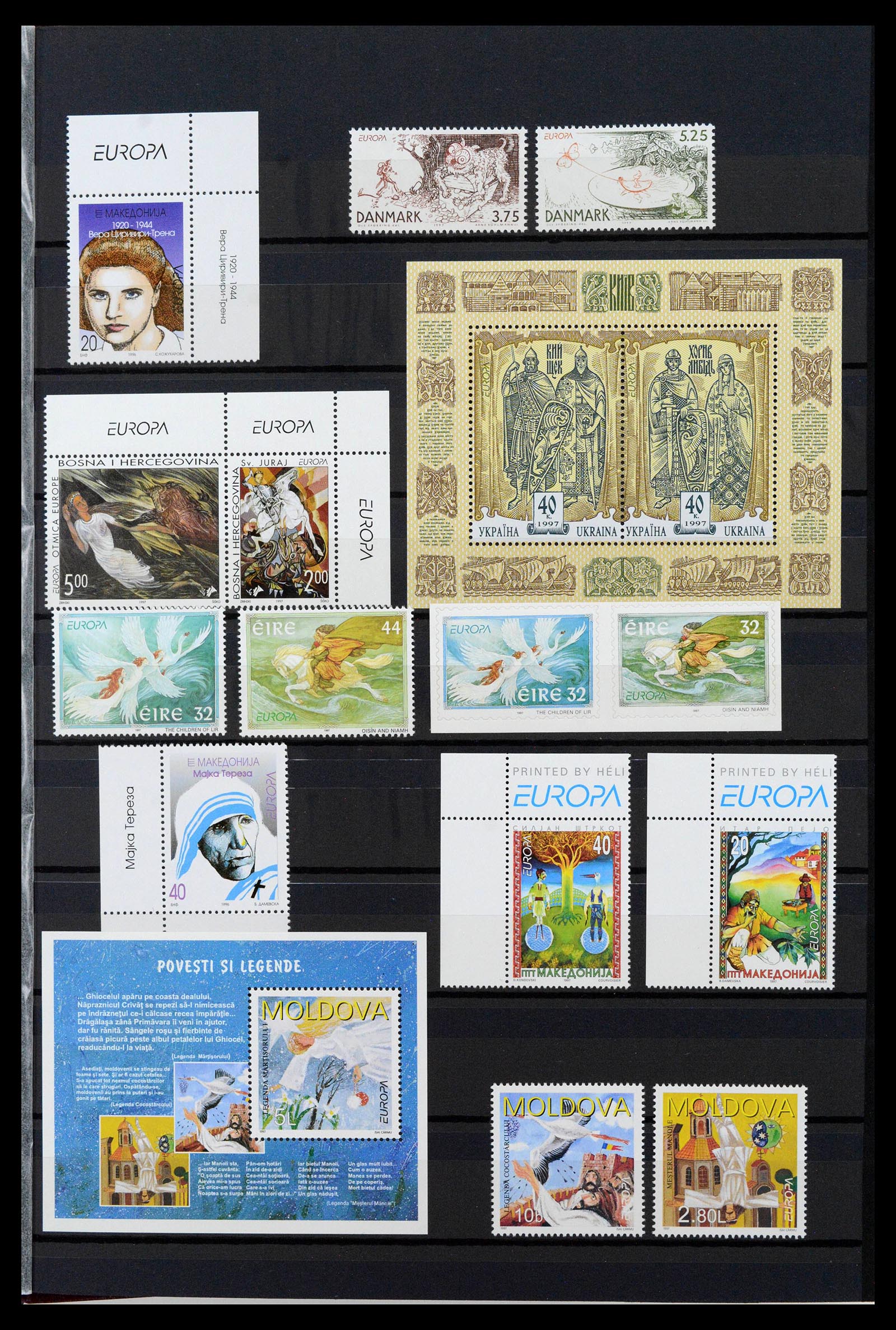 38906 0101 - Postzegelverzameling 38906 Europa CEPT 1963-2014.