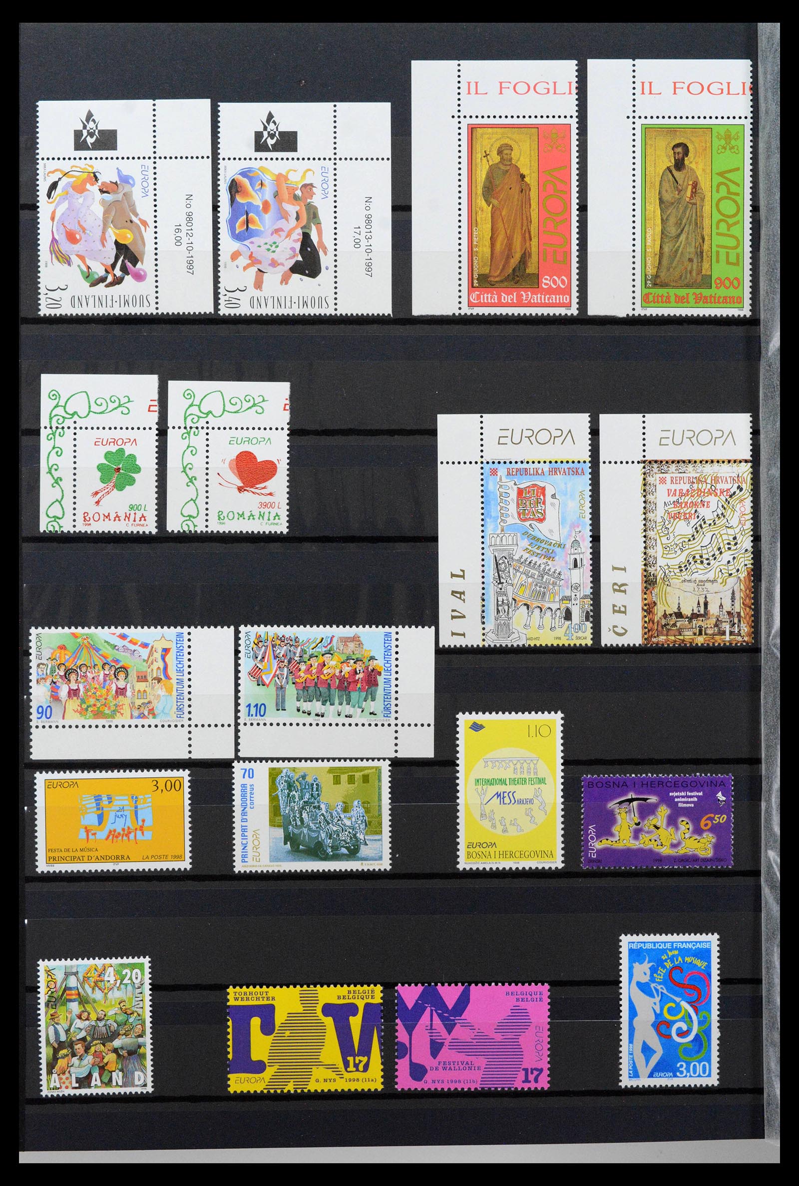 38906 0102 - Postzegelverzameling 38906 Europa CEPT 1963-2014.