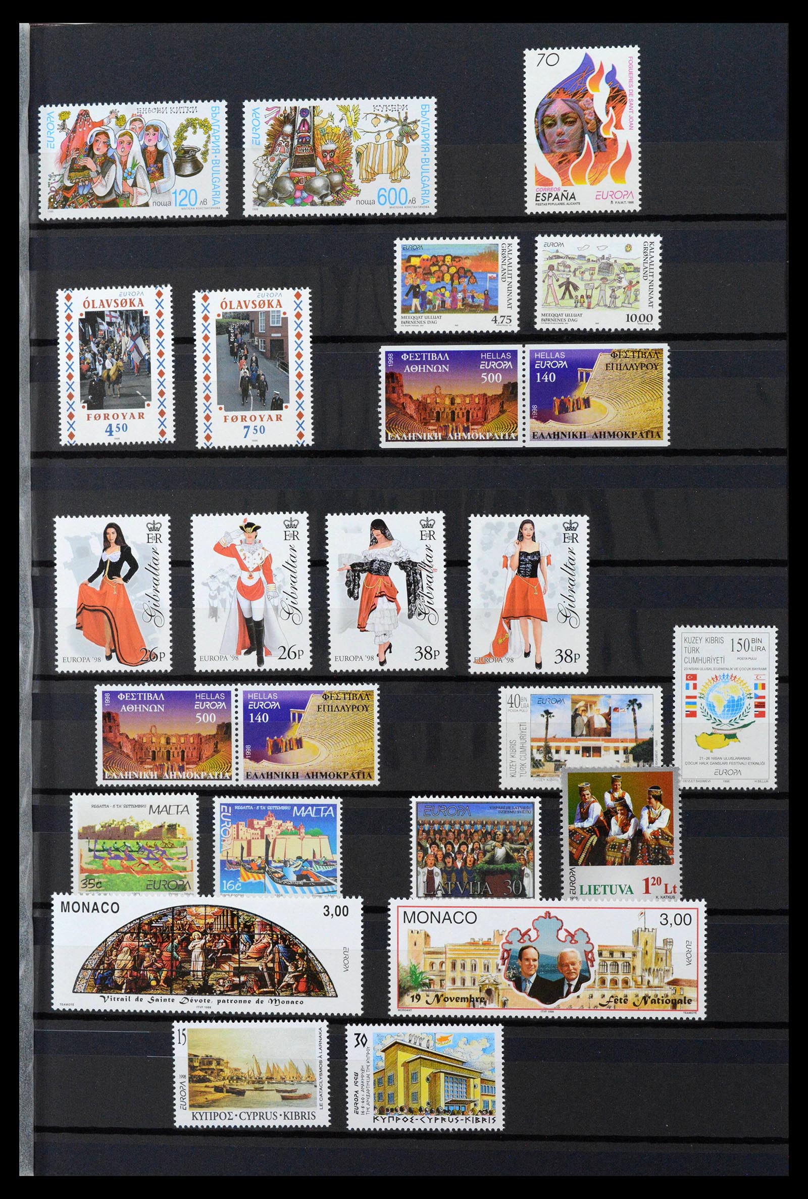 38906 0103 - Postzegelverzameling 38906 Europa CEPT 1963-2014.