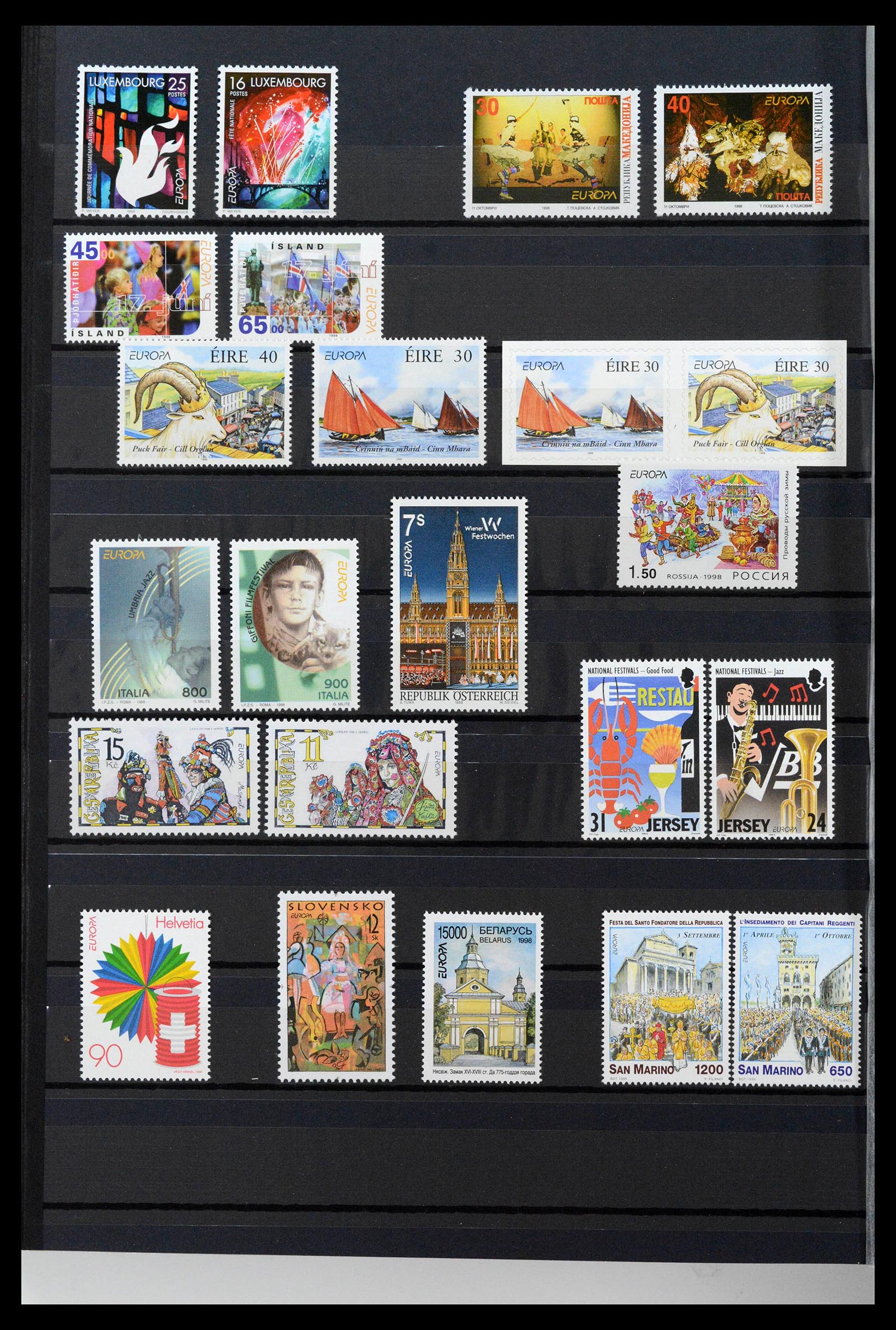 38906 0104 - Postzegelverzameling 38906 Europa CEPT 1963-2014.