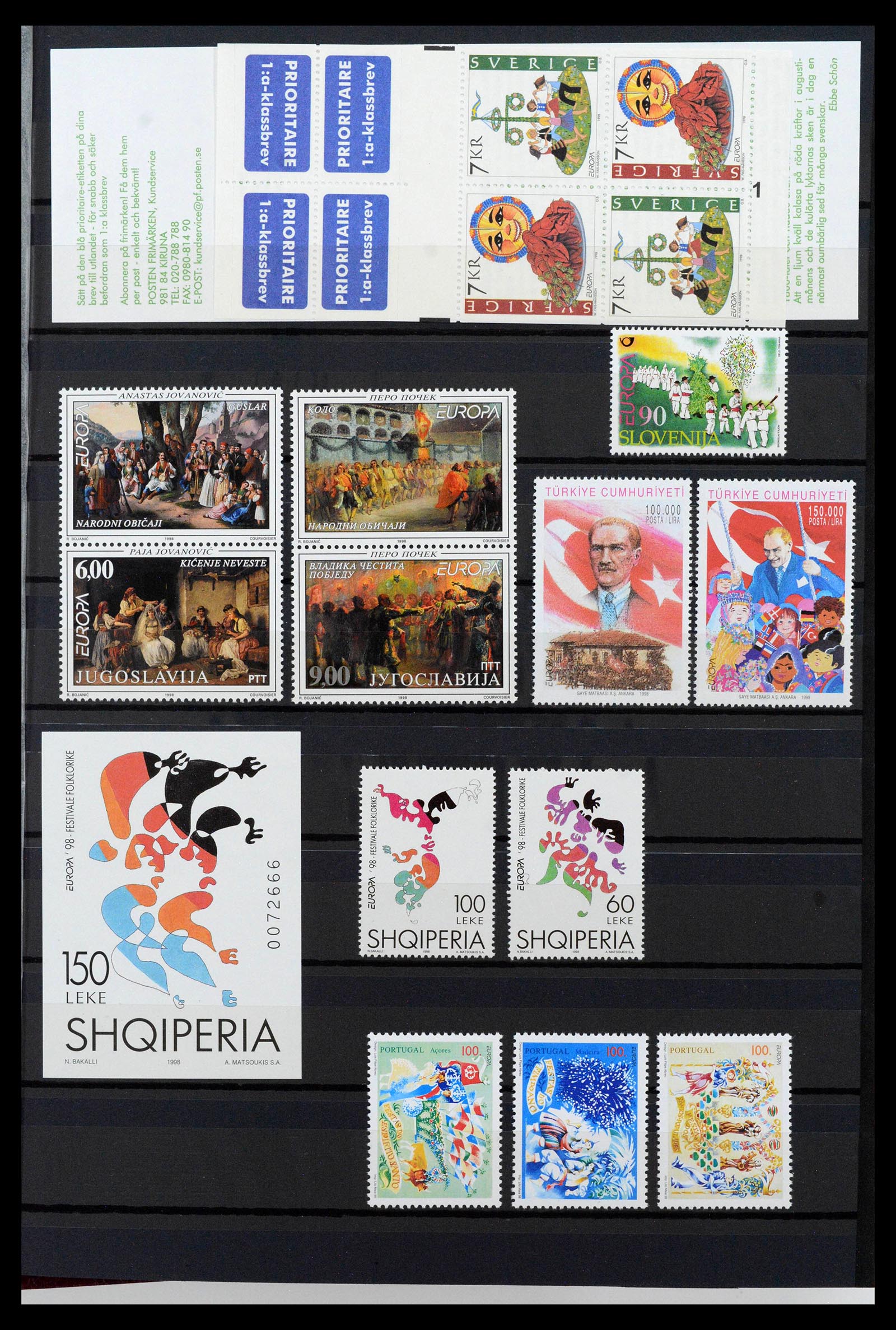 38906 0105 - Postzegelverzameling 38906 Europa CEPT 1963-2014.