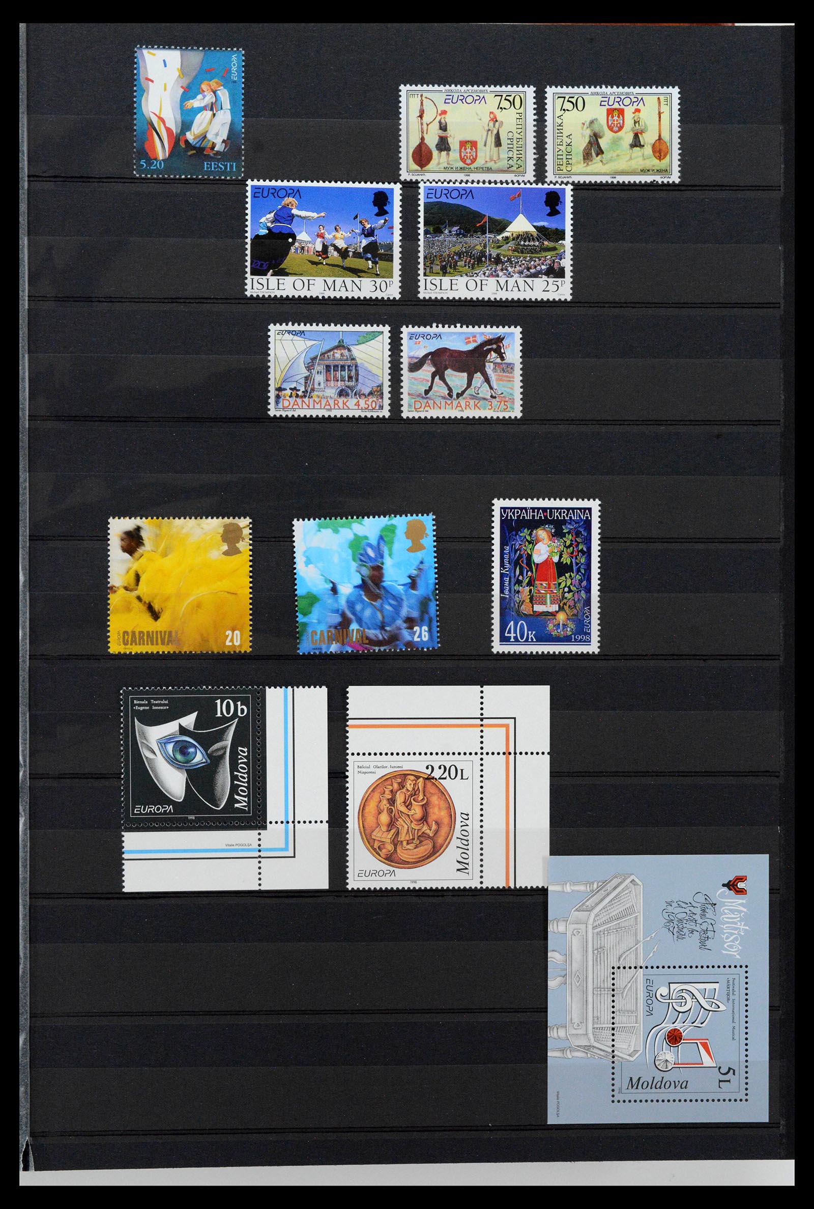 38906 0107 - Postzegelverzameling 38906 Europa CEPT 1963-2014.