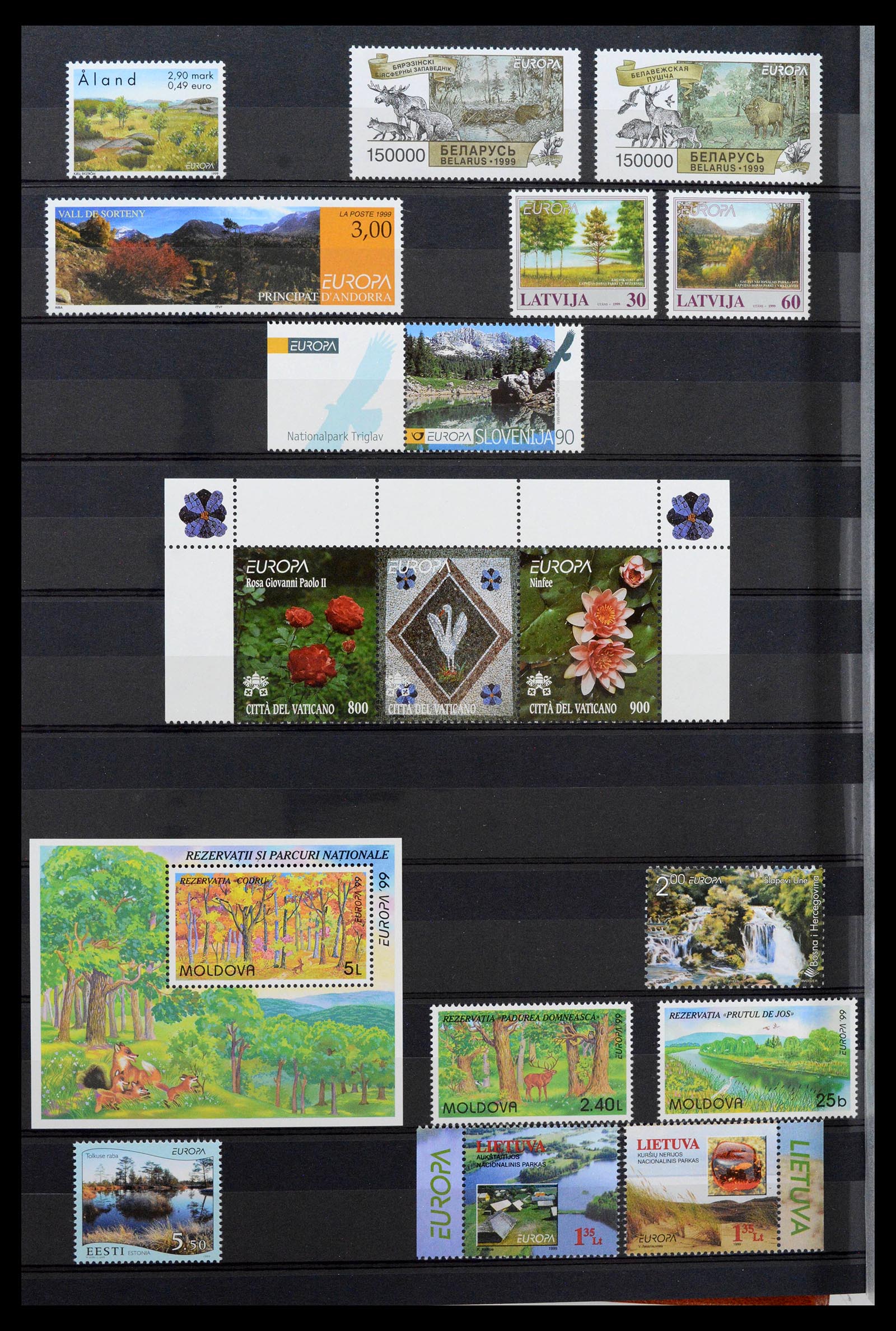38906 0110 - Postzegelverzameling 38906 Europa CEPT 1963-2014.