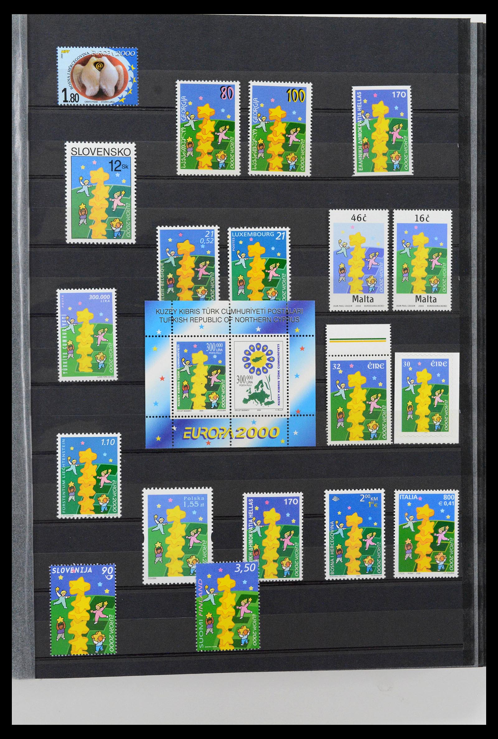 38906 0117 - Postzegelverzameling 38906 Europa CEPT 1963-2014.