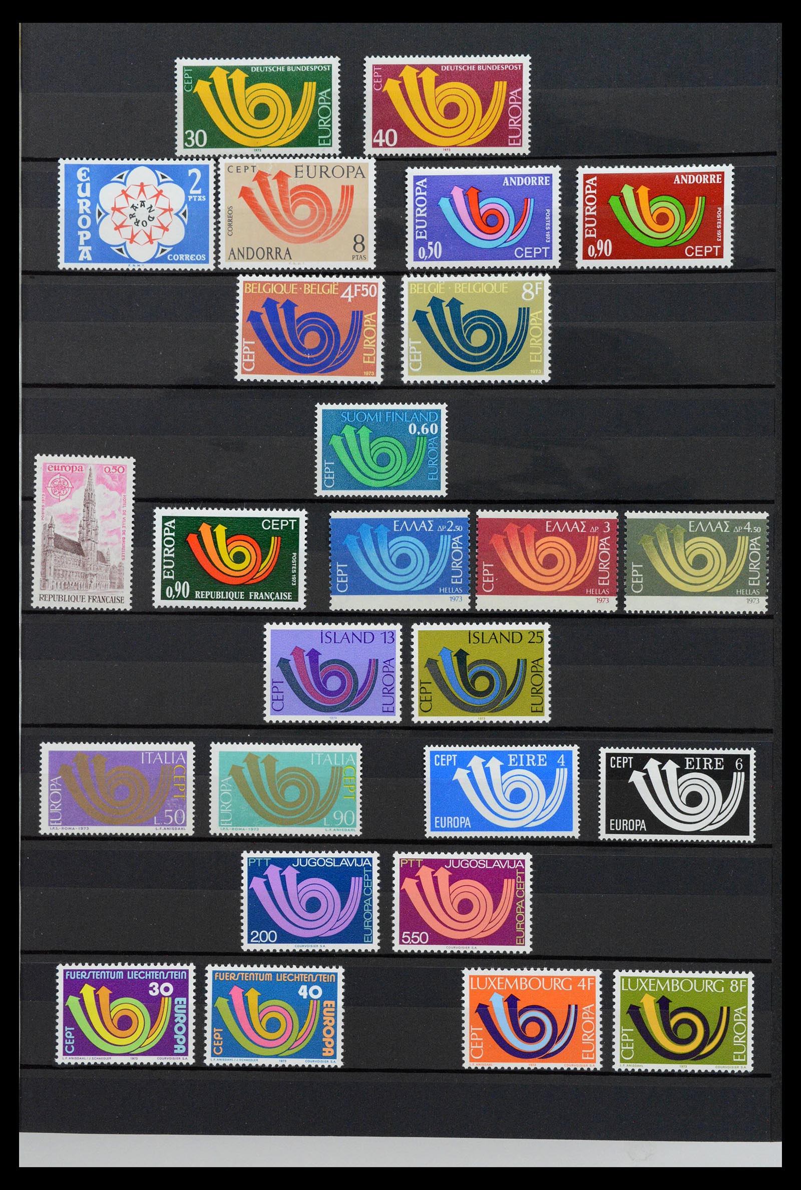 38906 0303 - Postzegelverzameling 38906 Europa CEPT 1963-2014.