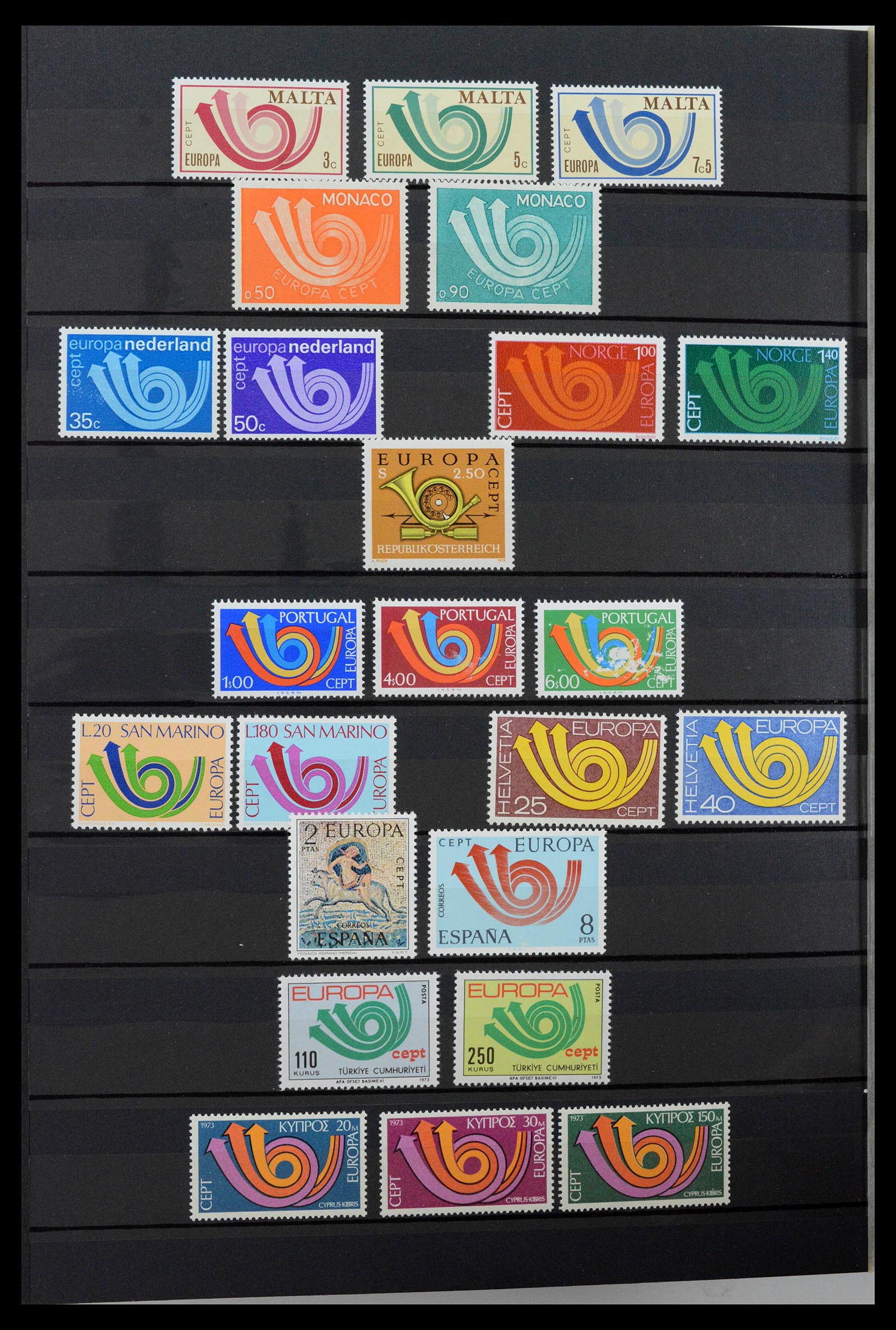 38906 0304 - Postzegelverzameling 38906 Europa CEPT 1963-2014.