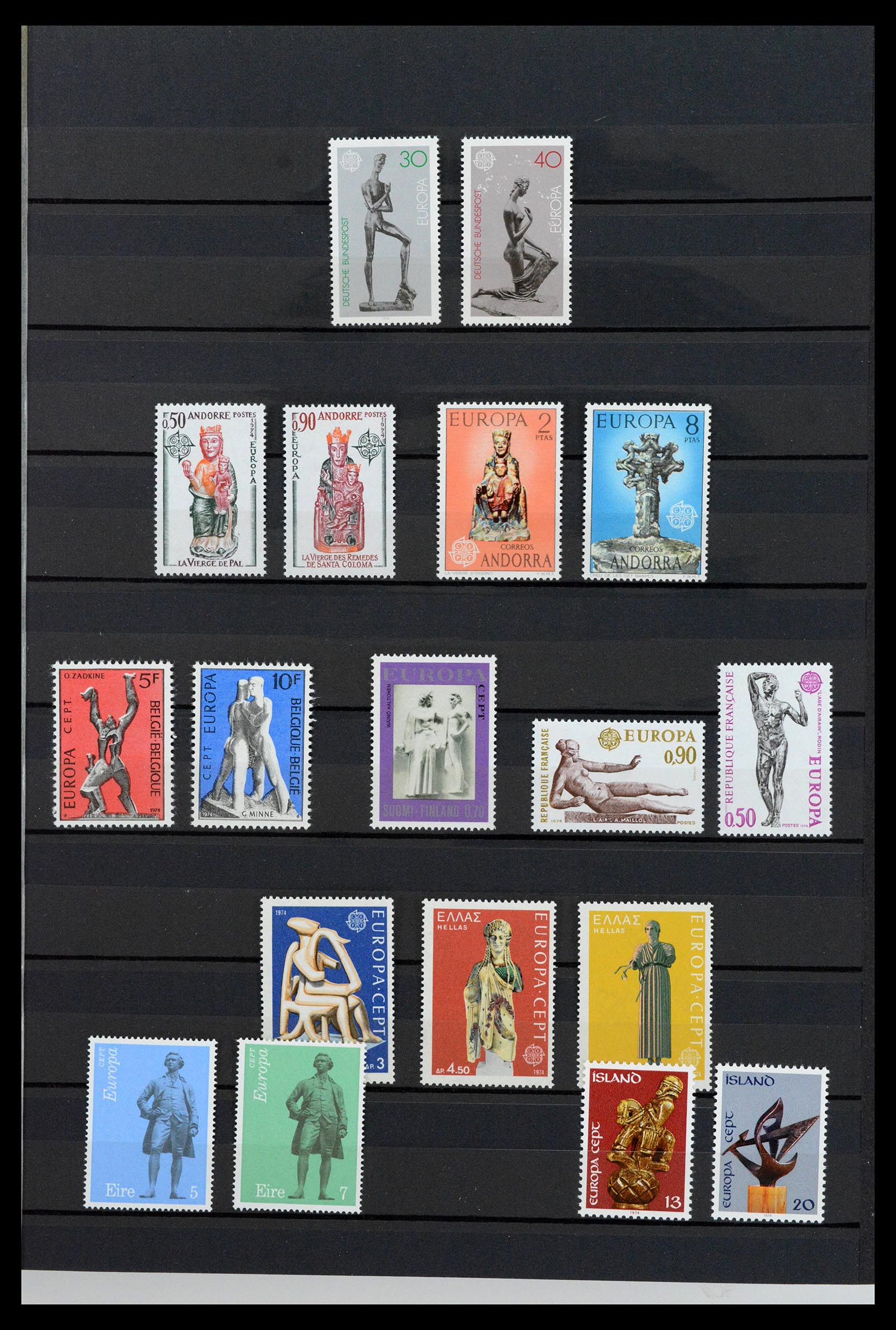38906 0305 - Postzegelverzameling 38906 Europa CEPT 1963-2014.