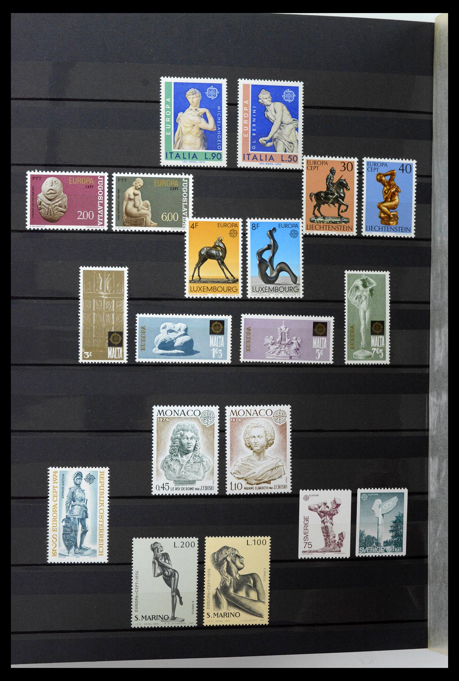 38906 0306 - Postzegelverzameling 38906 Europa CEPT 1963-2014.