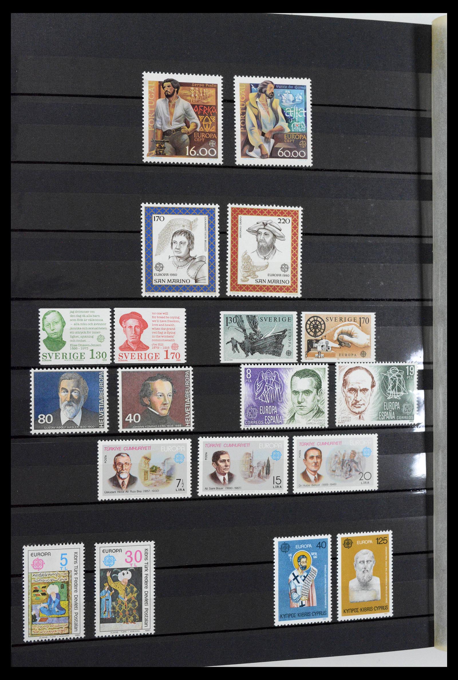 38906 0330 - Postzegelverzameling 38906 Europa CEPT 1963-2014.