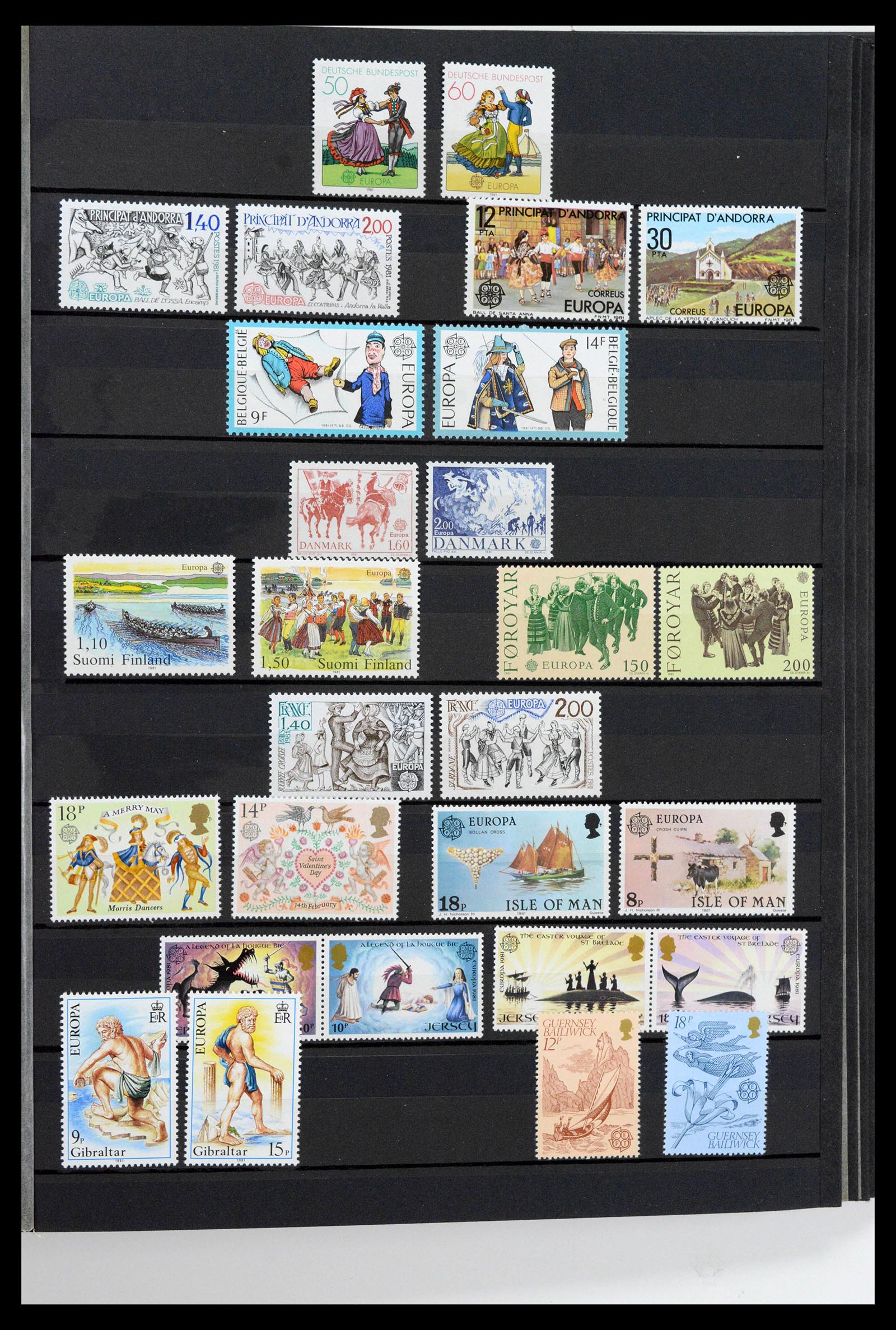38906 0331 - Postzegelverzameling 38906 Europa CEPT 1963-2014.