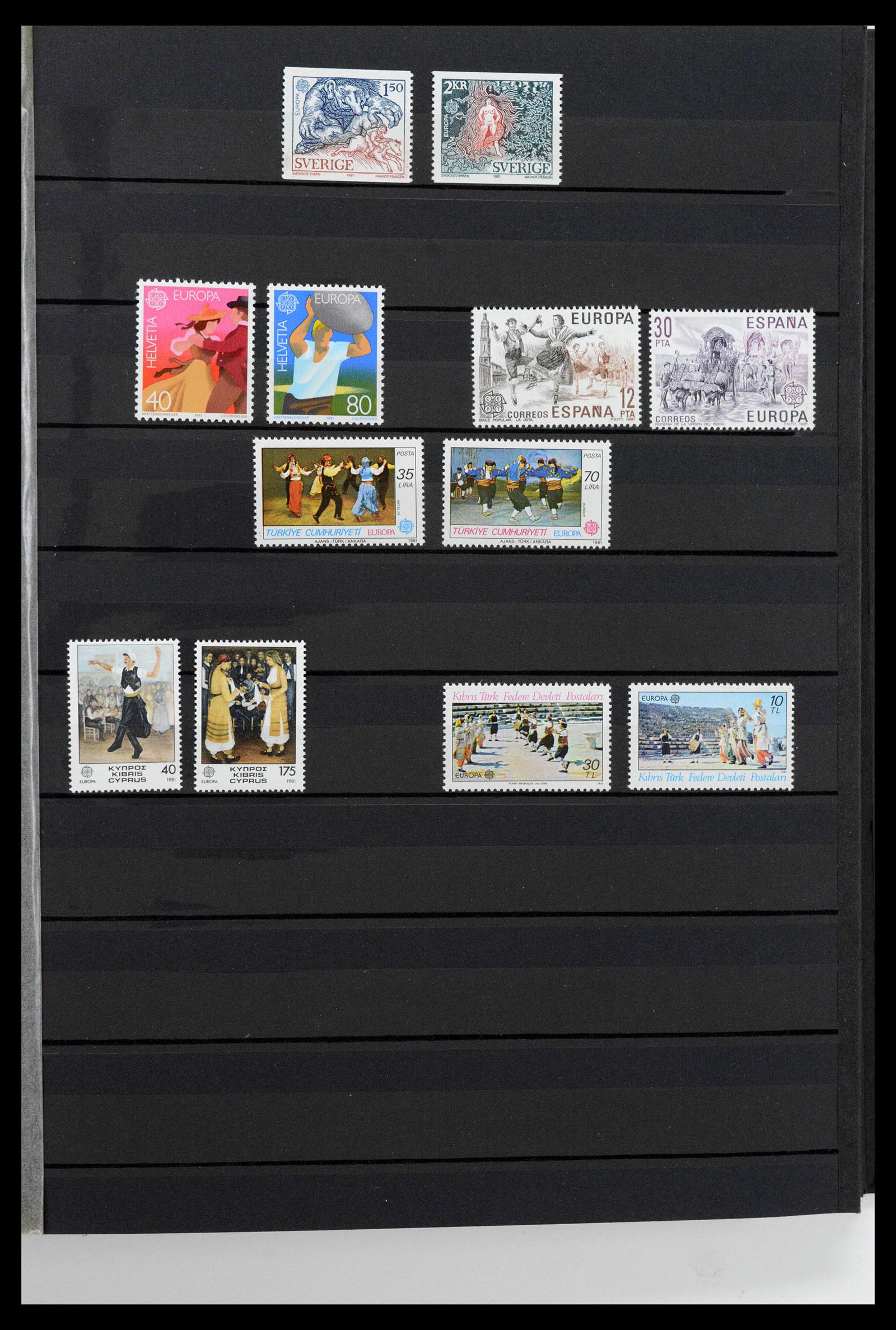 38906 0335 - Postzegelverzameling 38906 Europa CEPT 1963-2014.