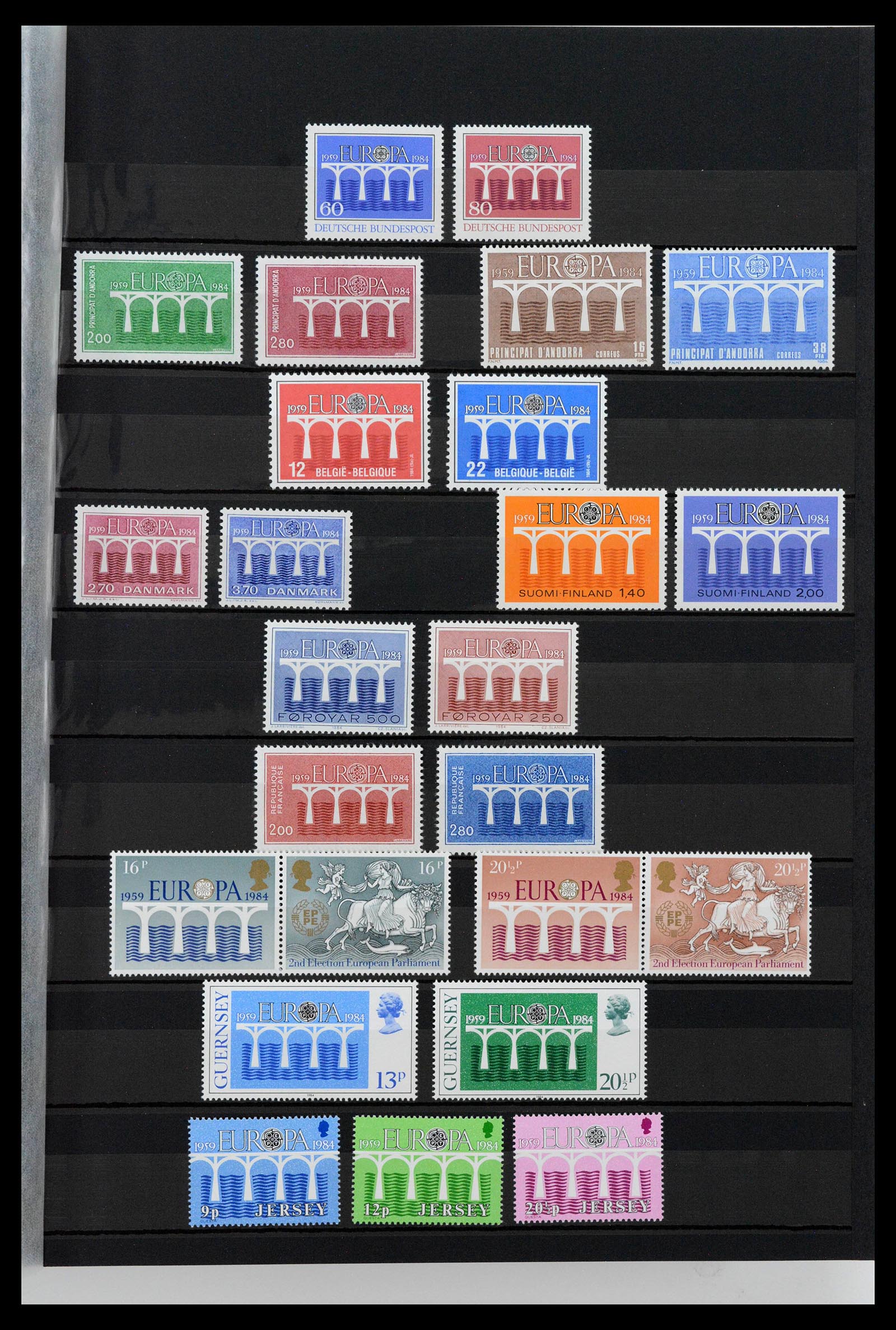 38906 0348 - Postzegelverzameling 38906 Europa CEPT 1963-2014.