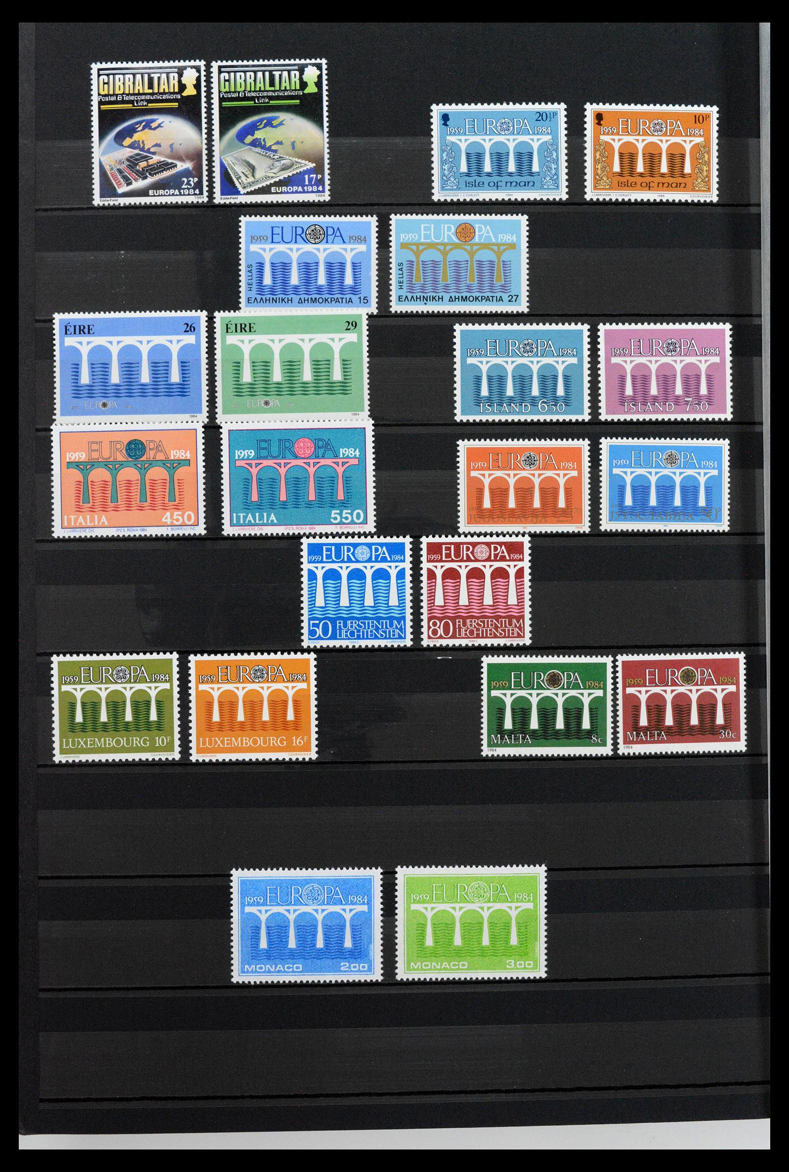 38906 0349 - Postzegelverzameling 38906 Europa CEPT 1963-2014.