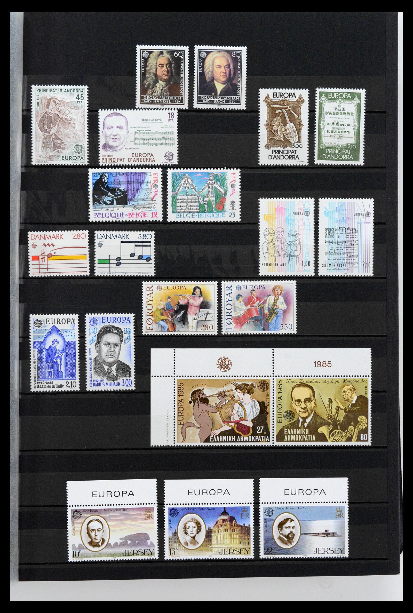 38906 0355 - Postzegelverzameling 38906 Europa CEPT 1963-2014.